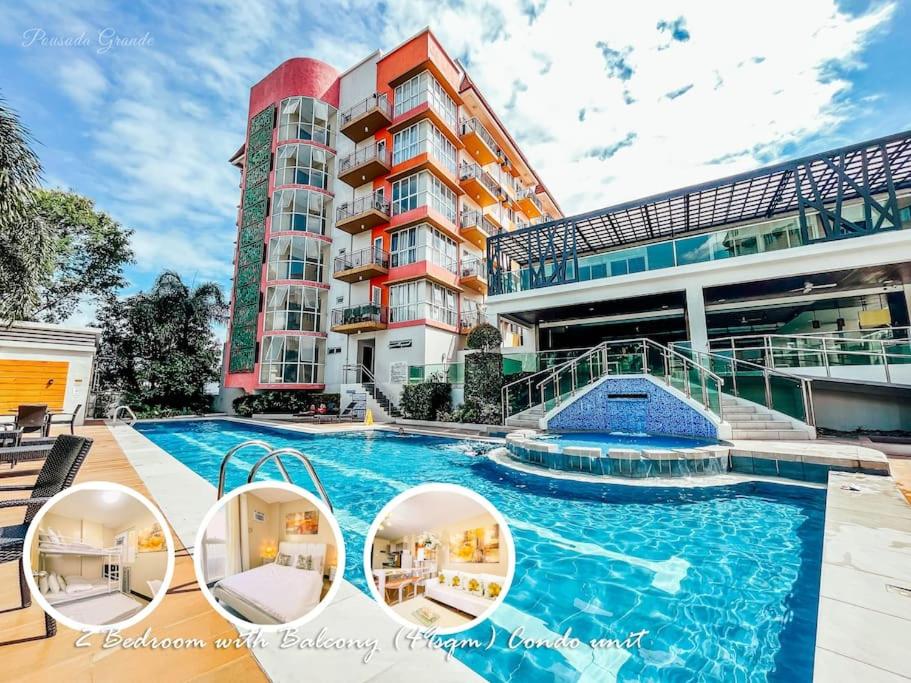 Modern Condo 2 bedroom with balcony - Free Pool & Gym