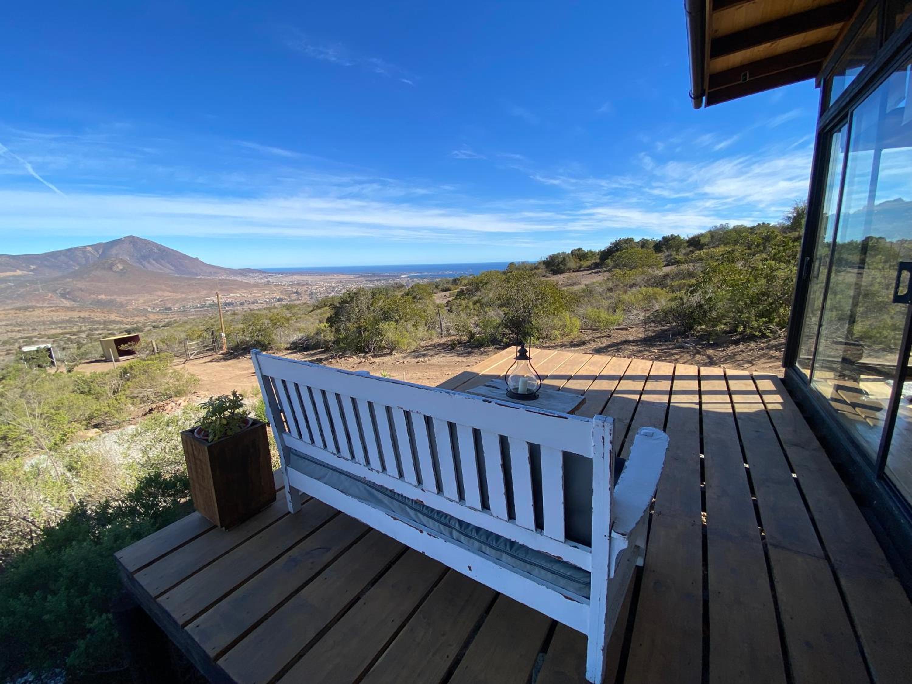 Cabaña con vista a la bahía de Pichidangui