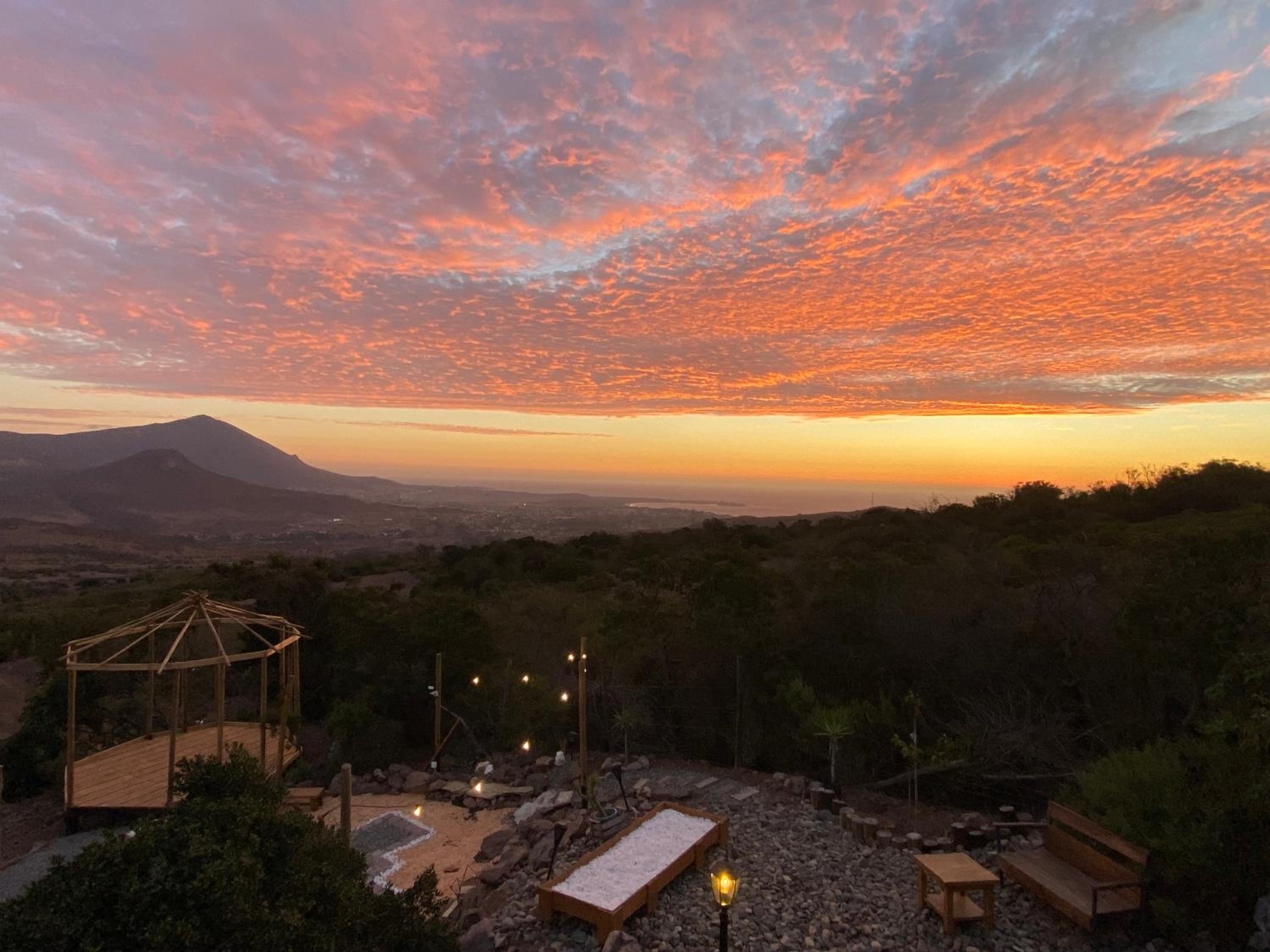 Cabaña con vista a la bahía de Pichidangui