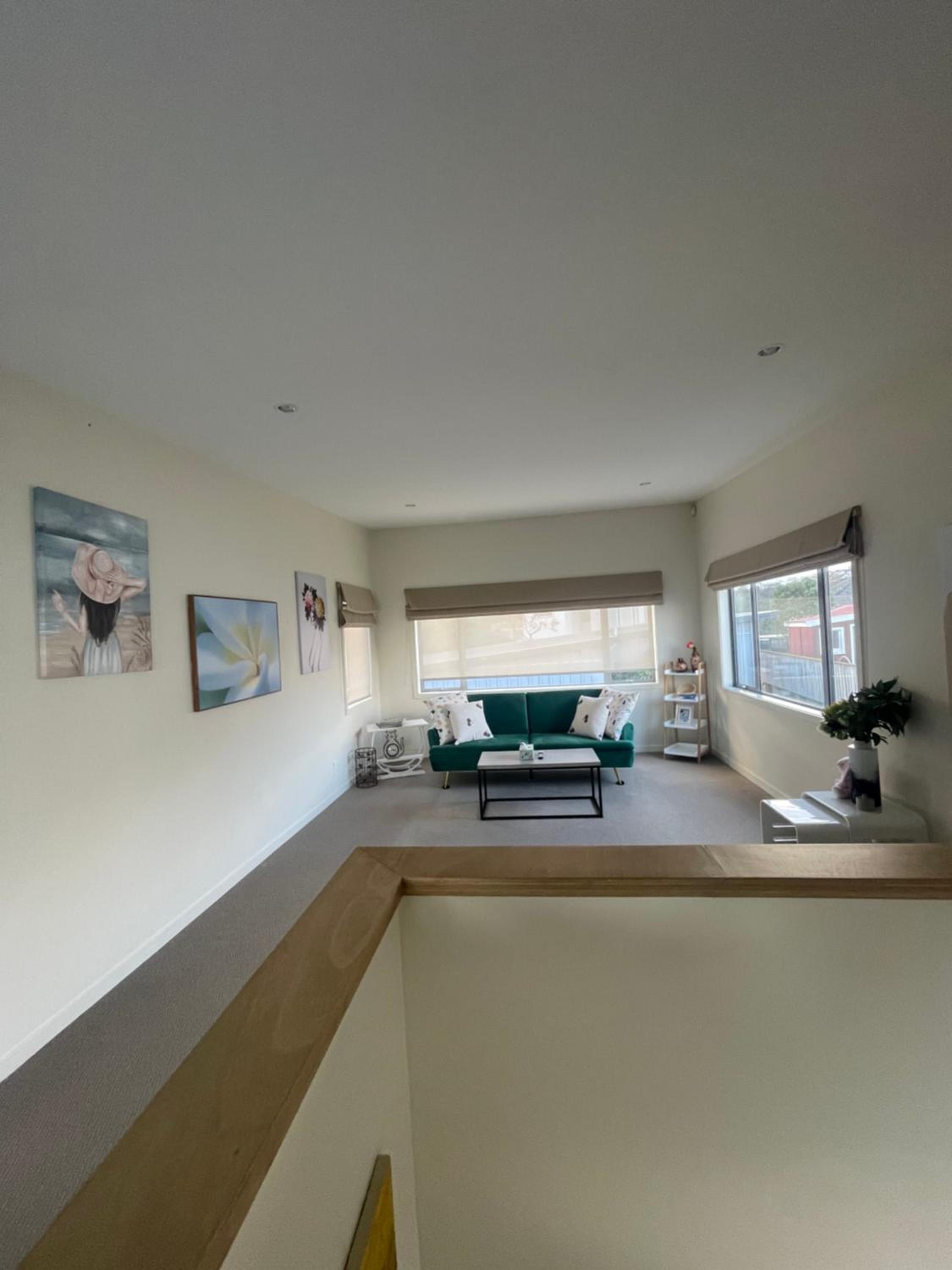 Sea views from sunny house