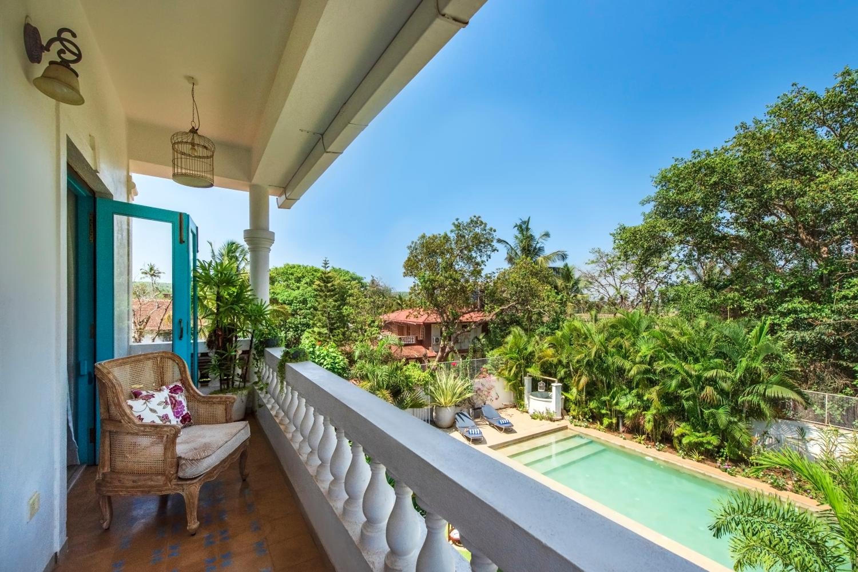 SaffronStays Sweet Mango - 4BR Goan Villa w Private Pool, Mango Garden, Bar Gazebo & Vibrant Interiors Near Beaches view 2