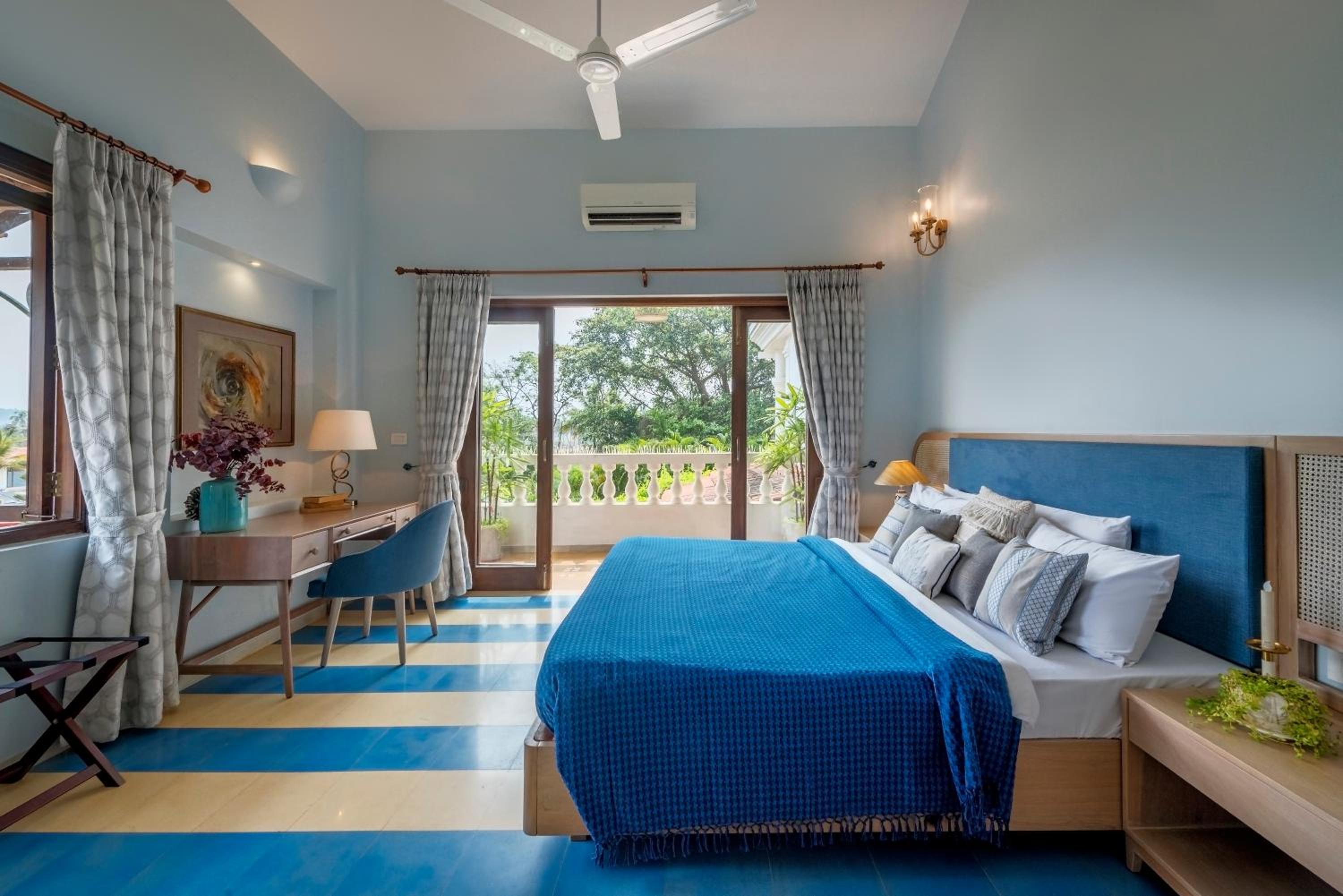 SaffronStays Sweet Mango - 4BR Goan Villa w Private Pool, Mango Garden, Bar Gazebo & Vibrant Interiors Near Beaches view 5