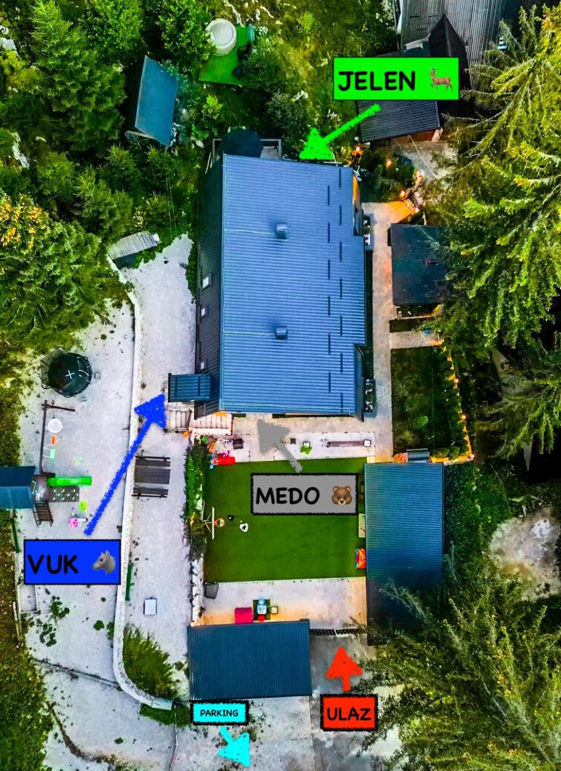 Vila Bašić Vlašić MEDO Spa Apartman Sauna & Jacuzzi