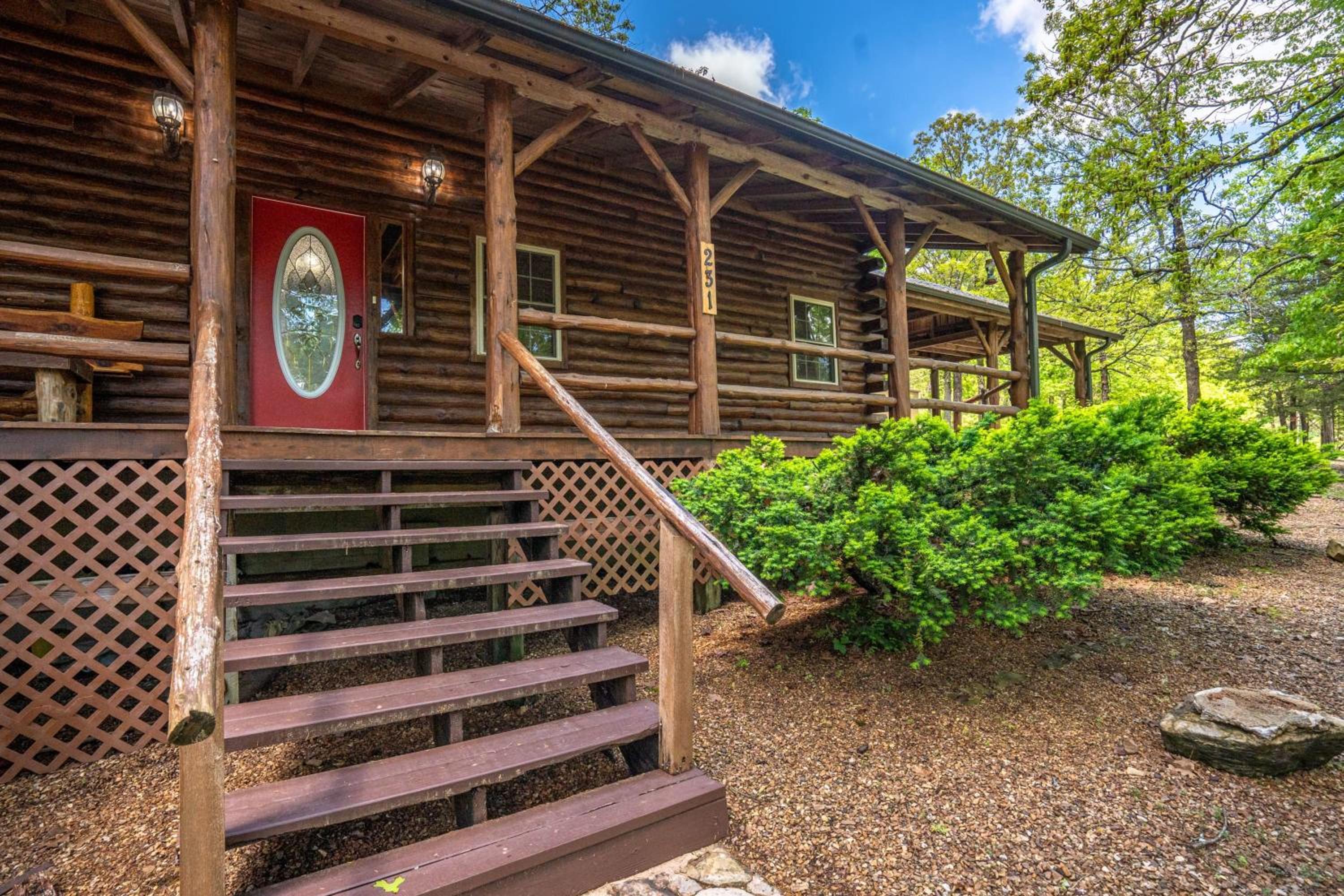 Ozarks Mountain Hideaway Secluded Fall Retreat view 3