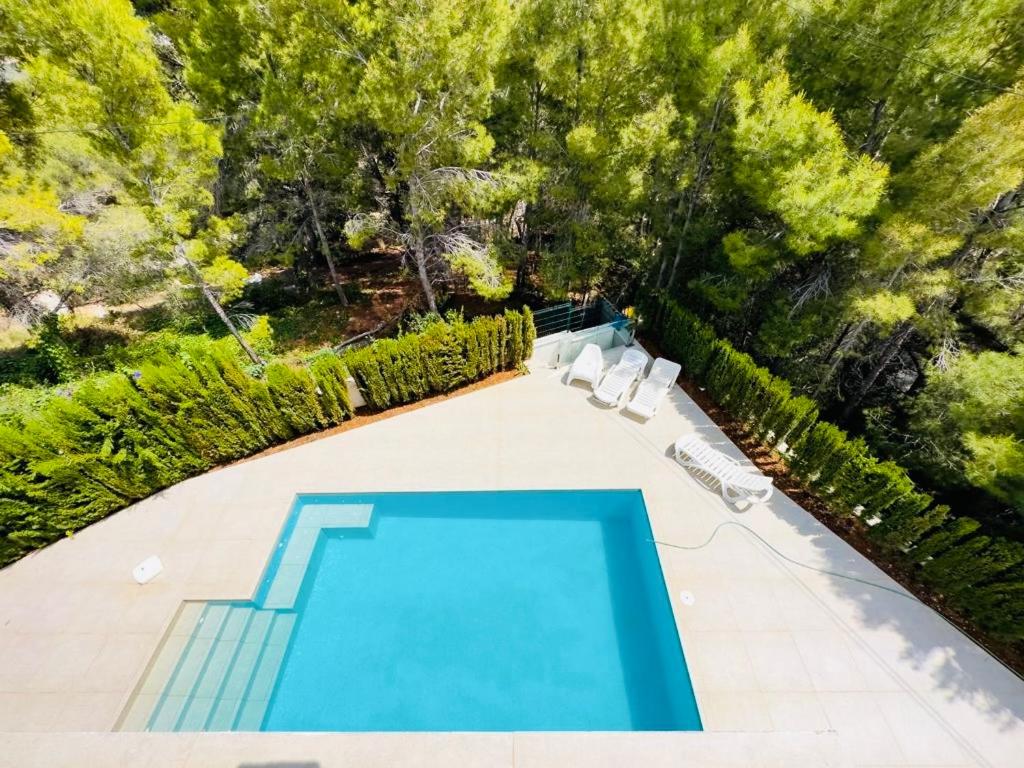 Calpe villa lujo playa piscina jardin barbacoa ideal familias y grupos