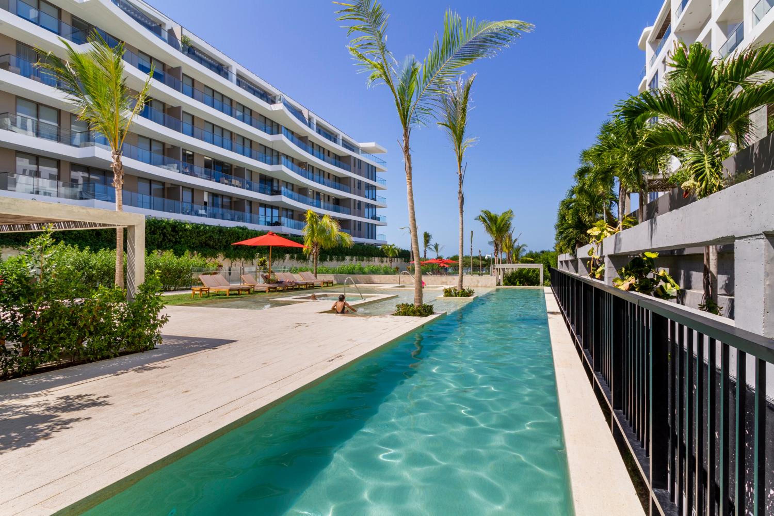 Apto 2 habitaciones Piscinas Frente a la playa en Cartagena