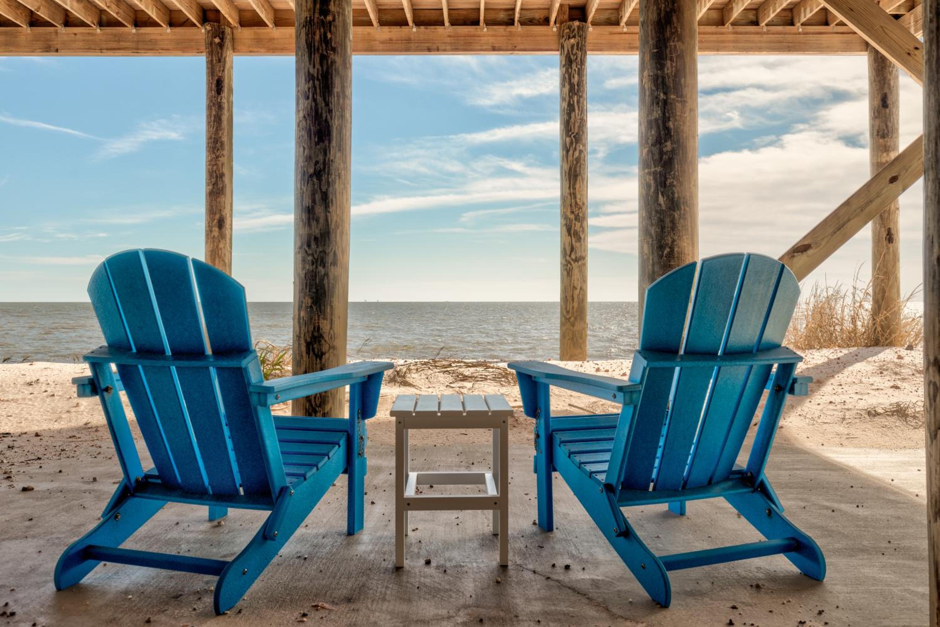 Coastal Charm, gulf front, new build view 2
