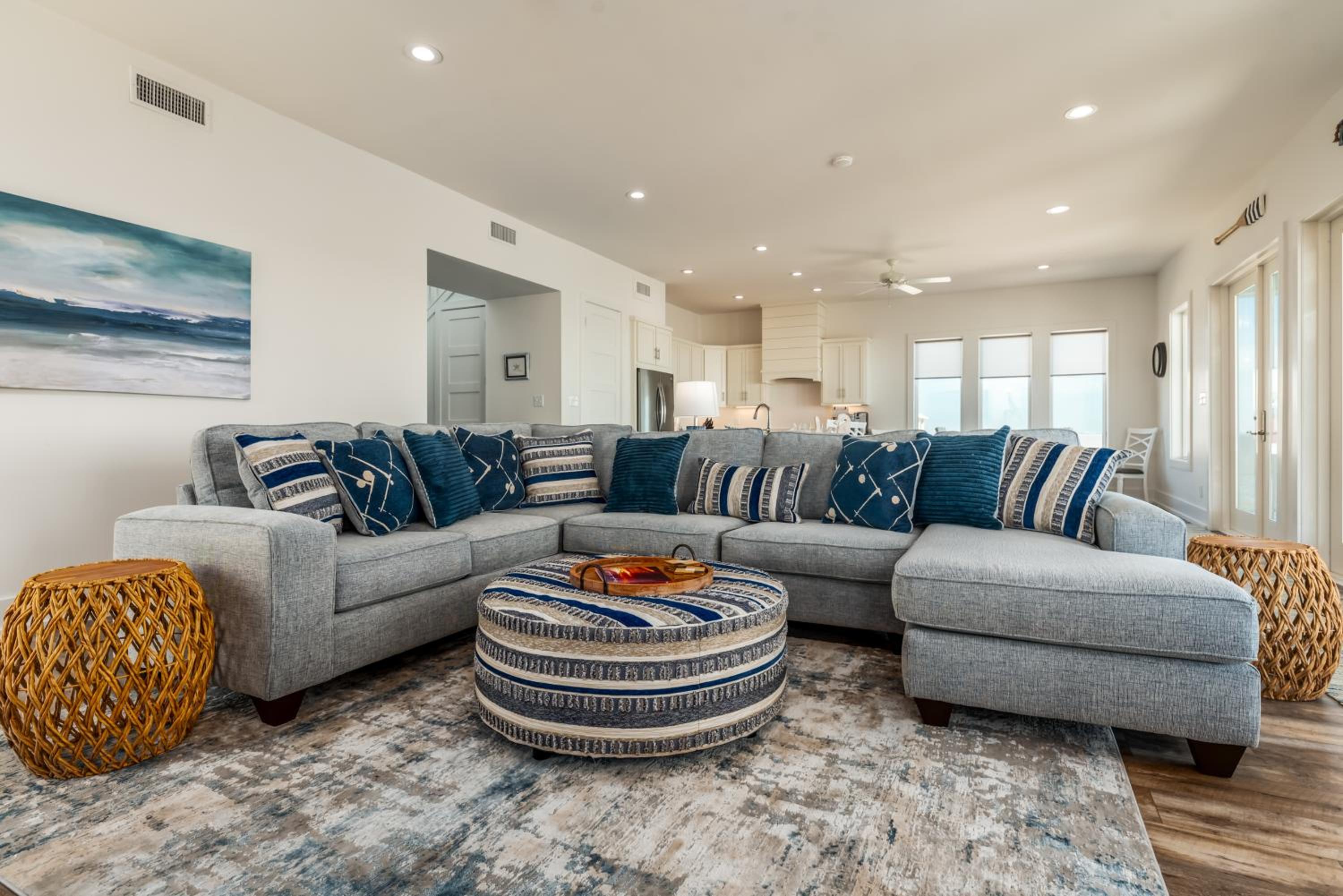 Coastal Charm, gulf front, new build view 5