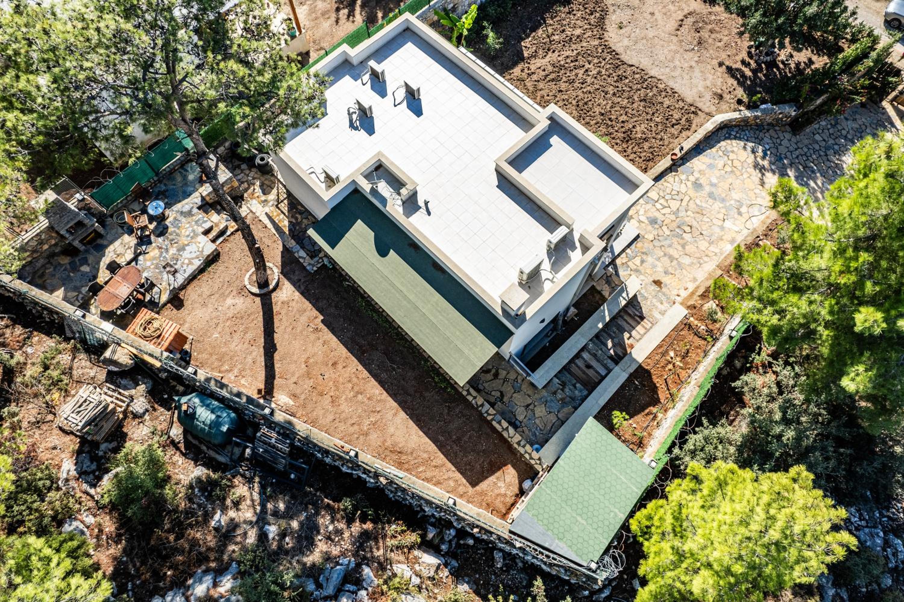 Bodrum Kızılağaçta özel havuzlu geniş bahçeli lüks Villa view 5