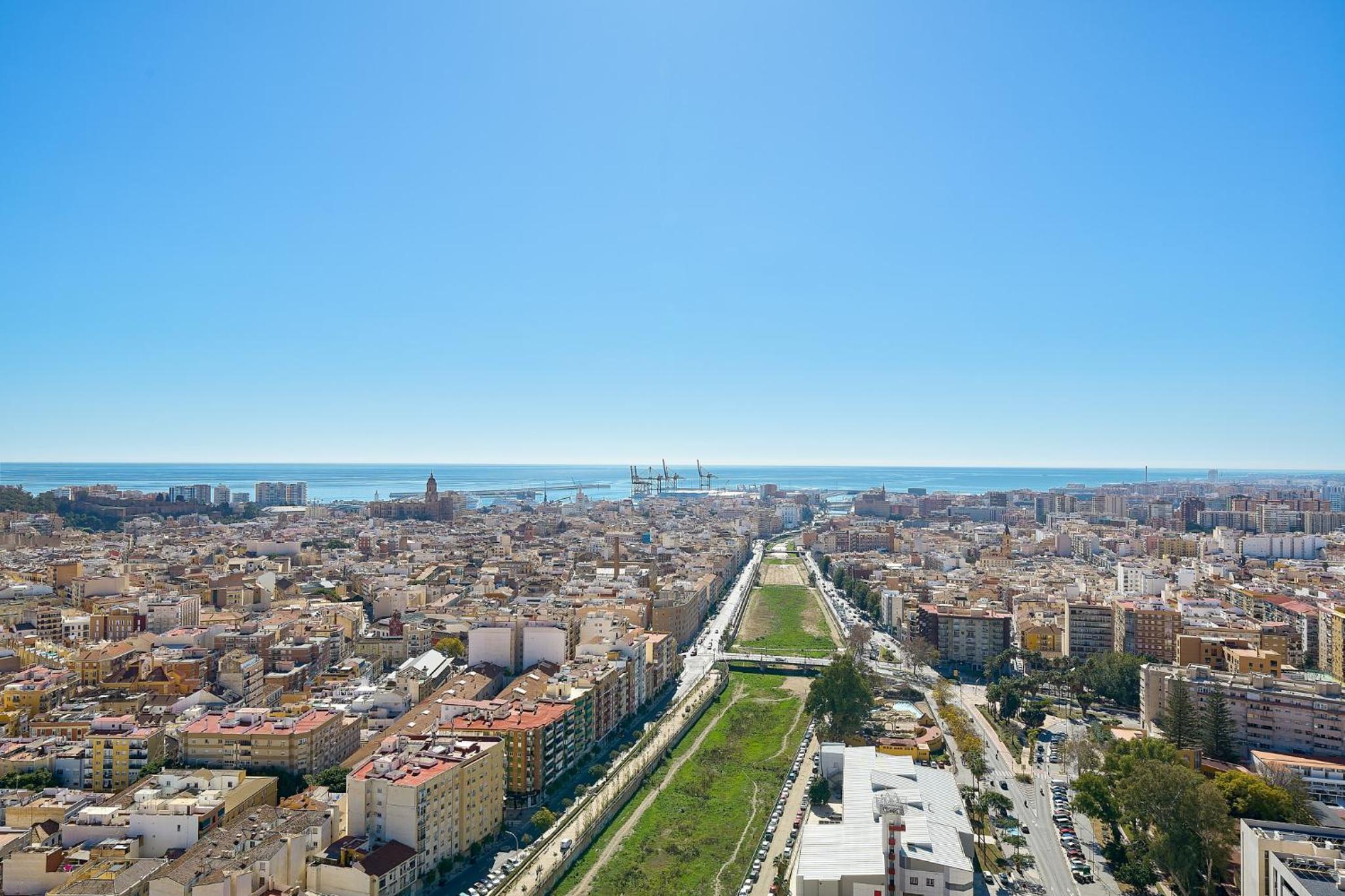 Málaga Skyline By Lovely Rentals