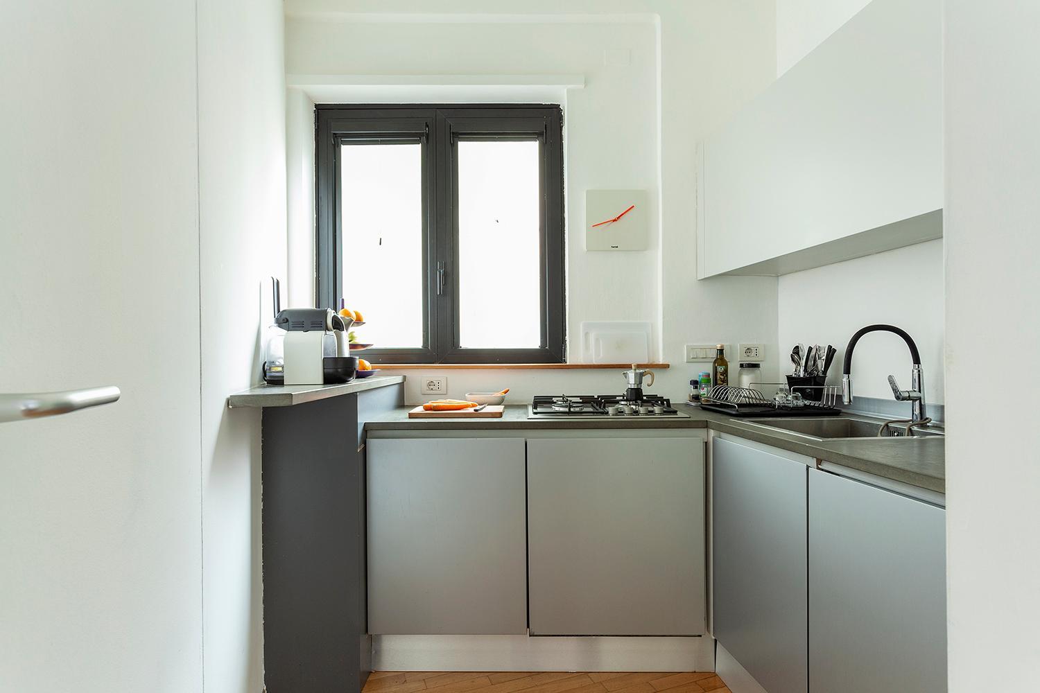 Duplex luminoso in zona residenziale