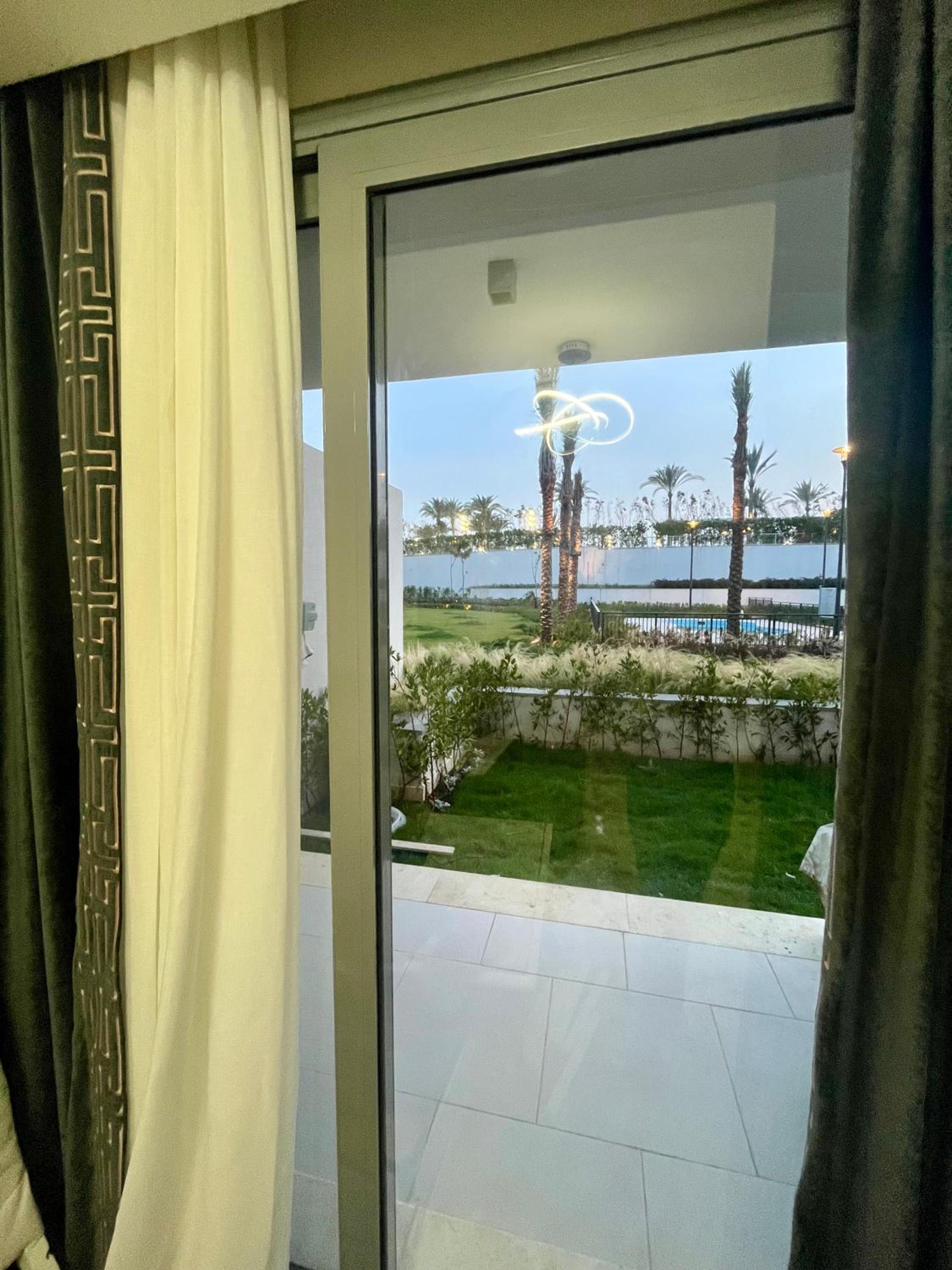 Luxury Chalet with Private Garden & Pool View in Marassi