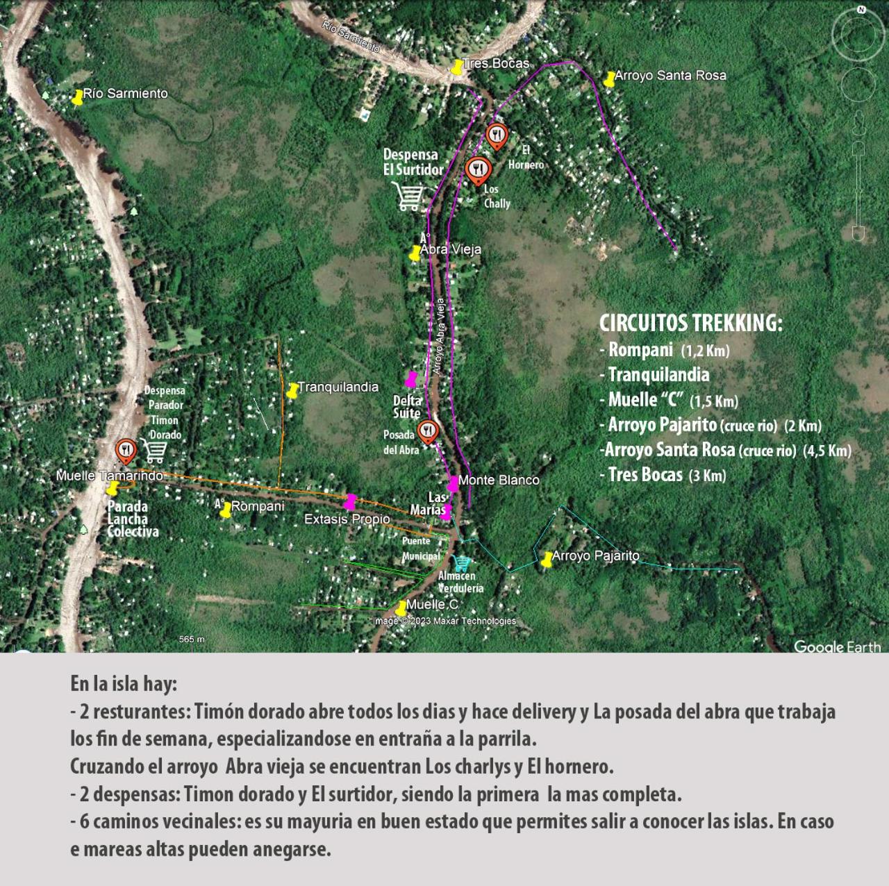 Quinta isleña Monte Blanco - Domingos Checkout 17 hs