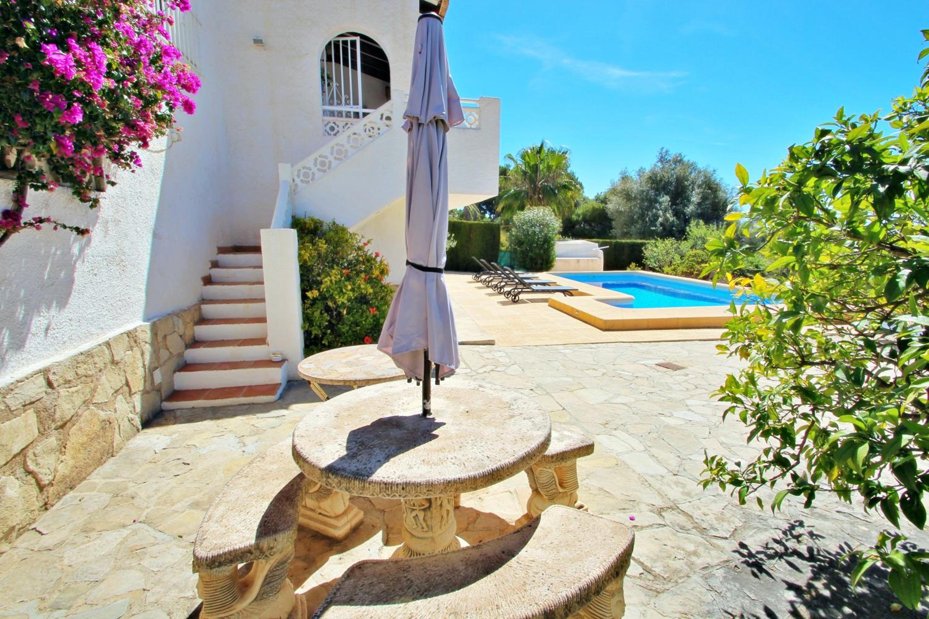 Yojo - holiday villa with private pool and panoramic views in Moraira view 4