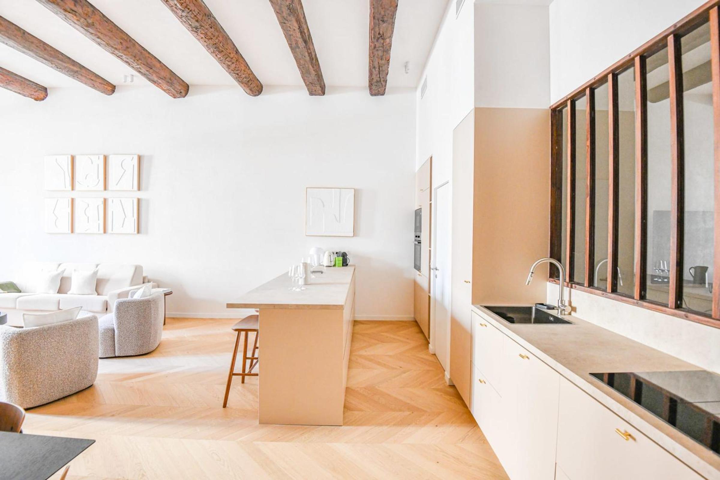 Le Marcel - Appart standing 3 ch avec clim