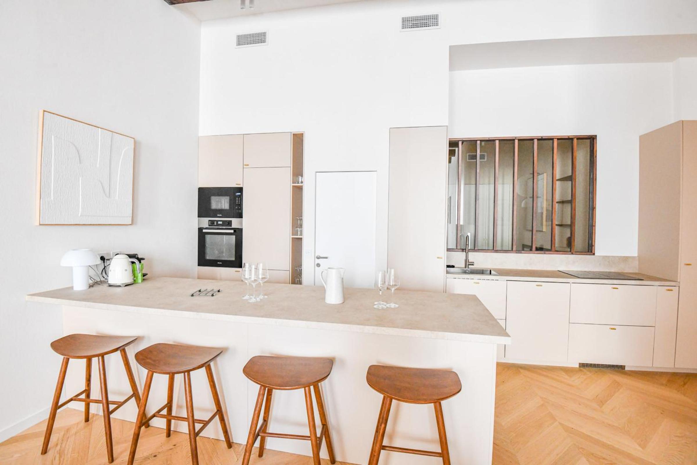 Le Marcel - Appart standing 3 ch avec clim