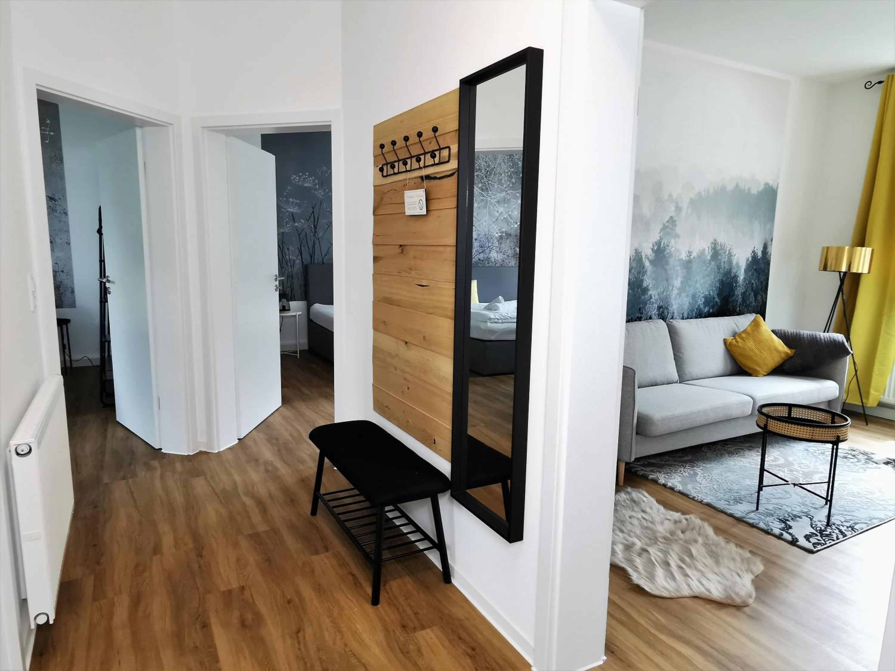 BohnApartments - Stadtblick Zechenhaus - Balkon - Parkplatz - WLAN - sehr ruhig - barrierearm