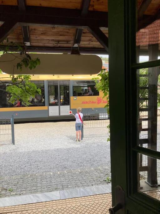 Familienurlaub im Bahnhof Dürnstein