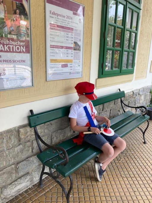 Familienurlaub im Bahnhof Dürnstein