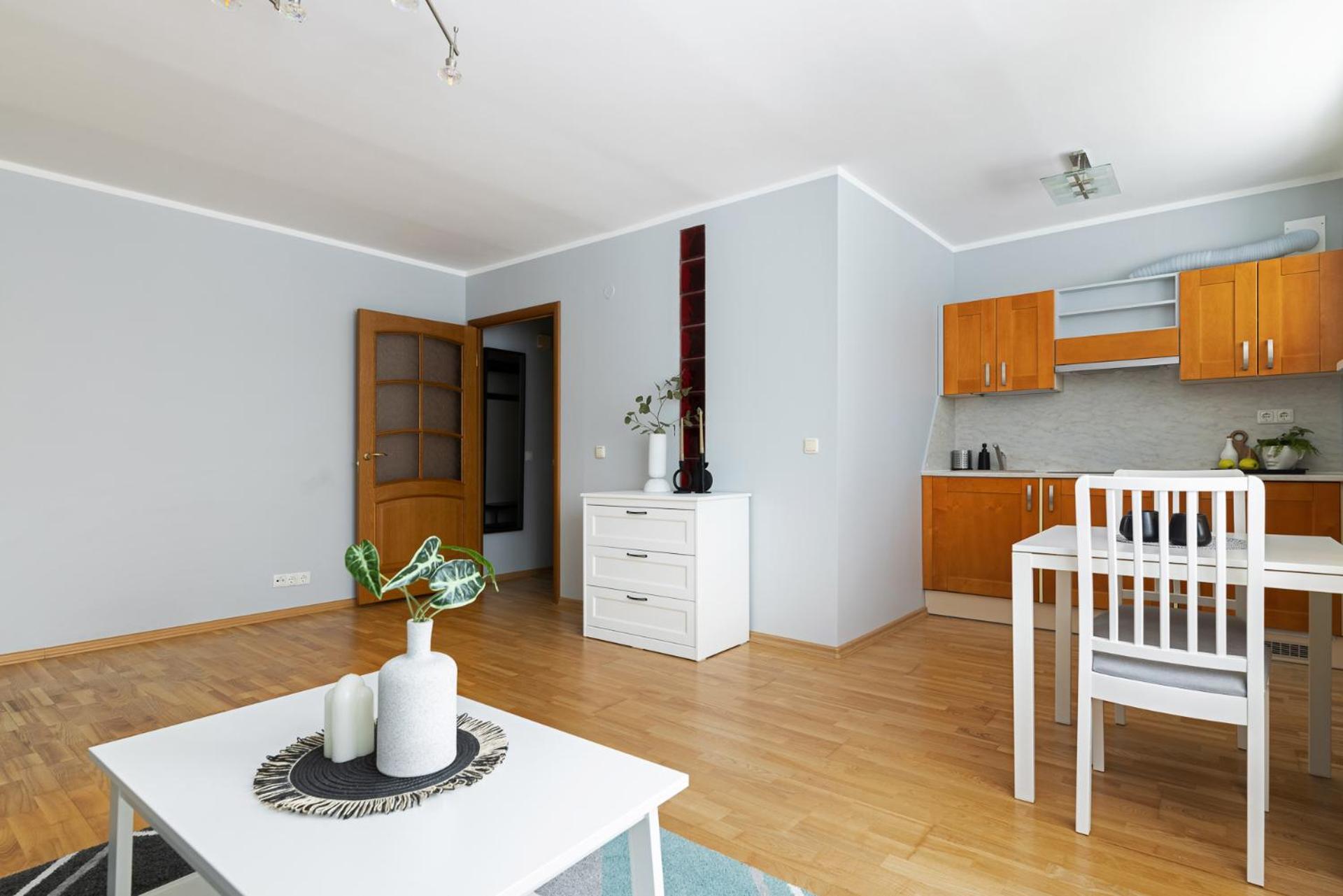 AD cozy studio near bus station, in the city center, 3 km from airport view 5