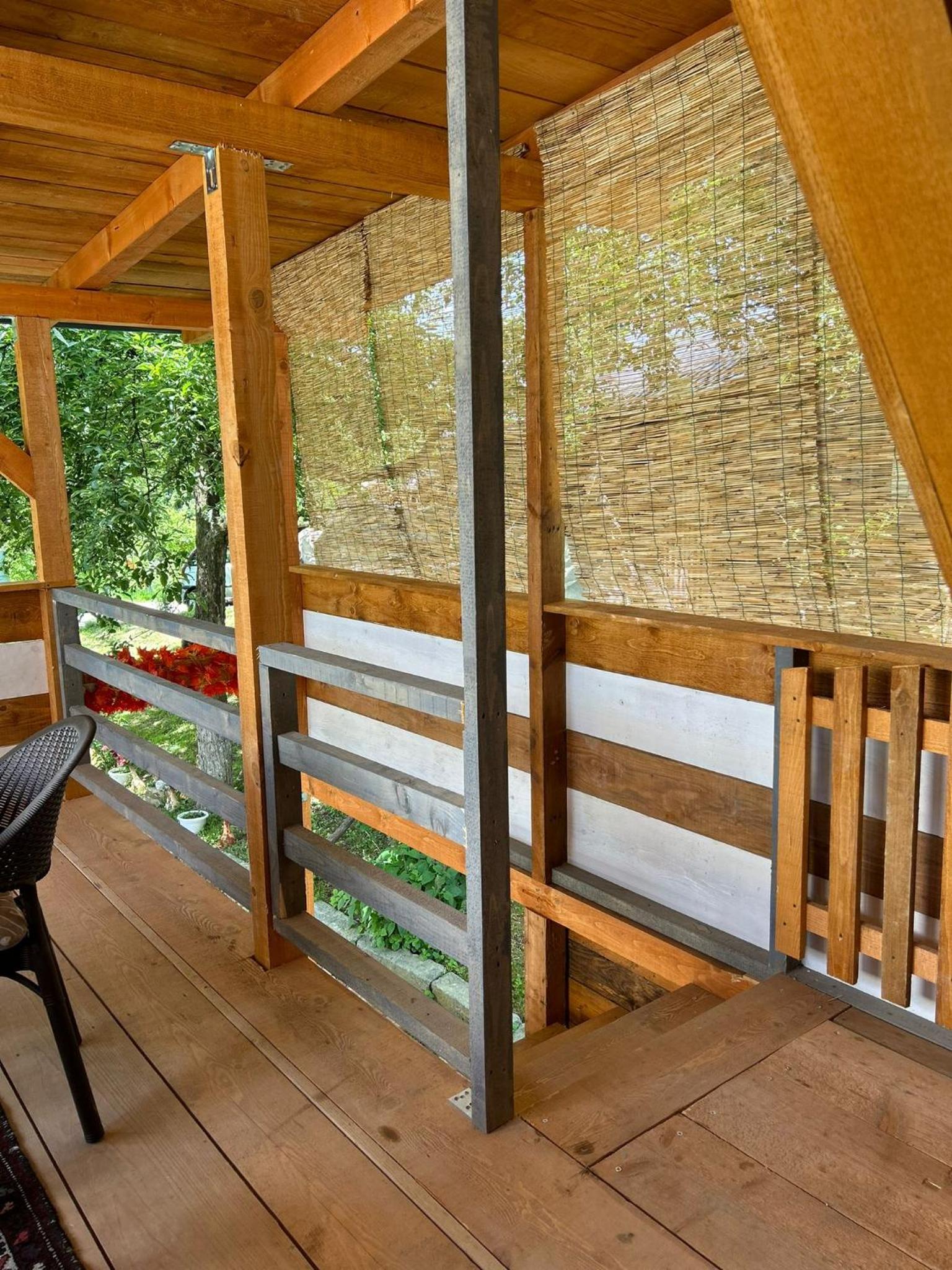 Natural wood house 2