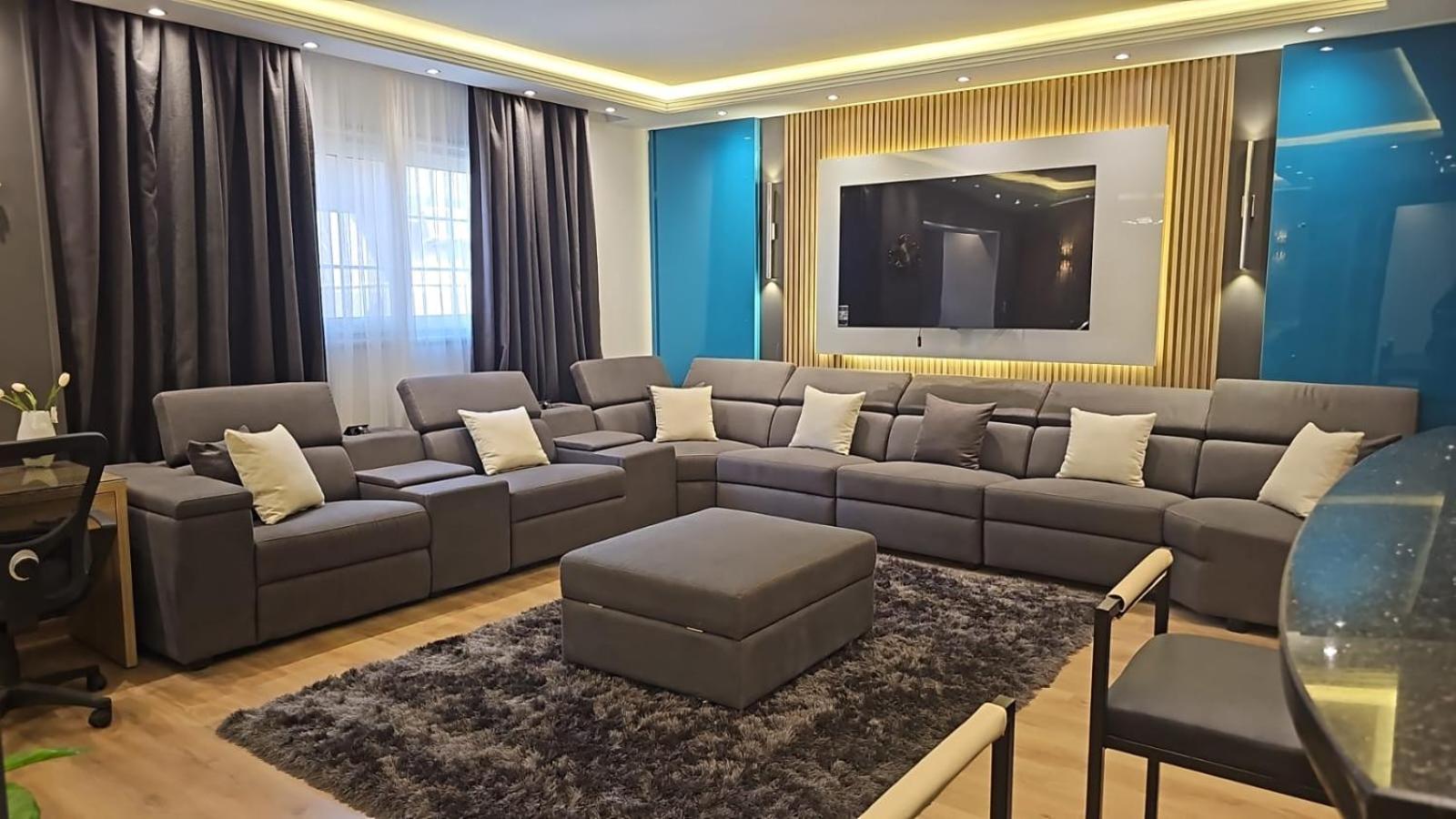 Luxury partial Nile view Maadi Cairo apartment
