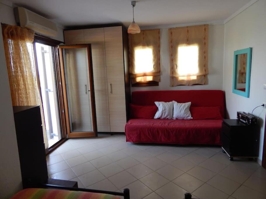 Seafront Dream Villa Ierissos with Private Garden Gazebo view 4