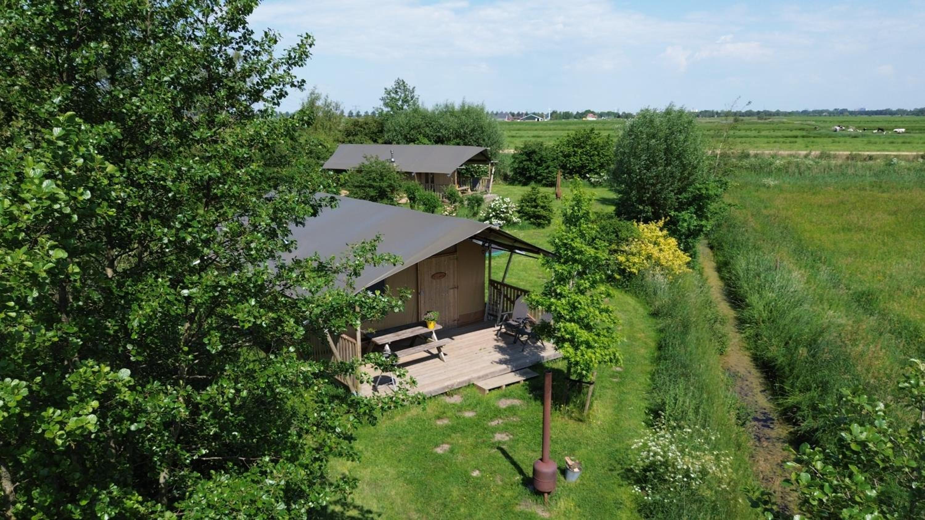 Safaritent Lisdodde view 2