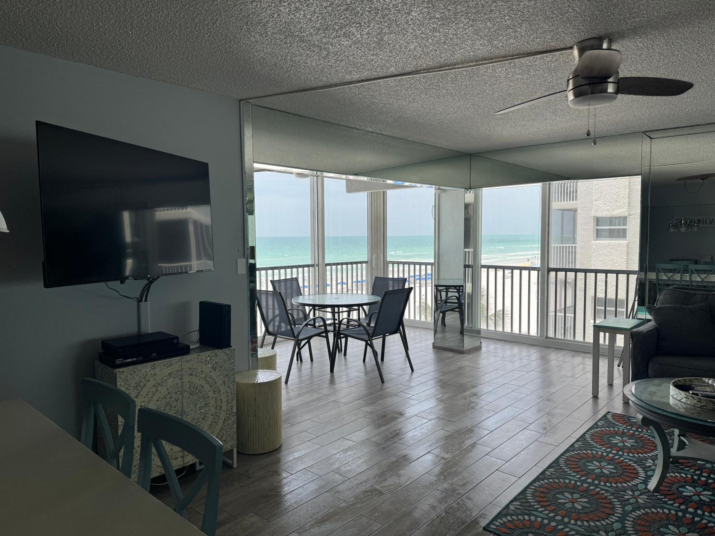 Full beachfront Condo - Gulf view- Sunsets - Pool - Chairs view 5