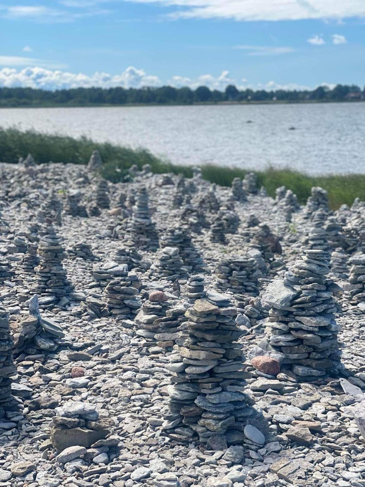 Saaremaa majake mere ääres