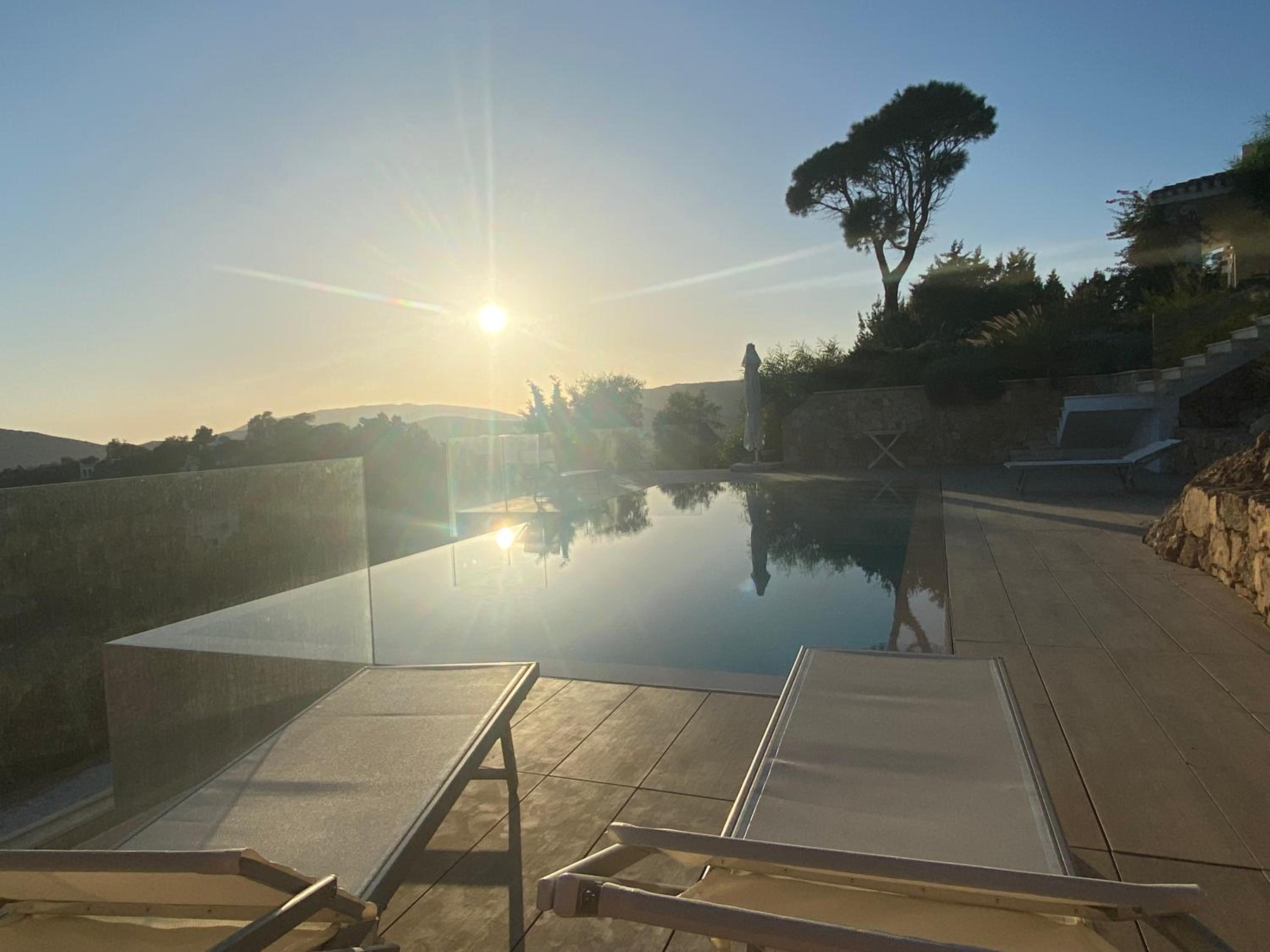 Villa with private pool, amazing sea panorama and private garden view 3