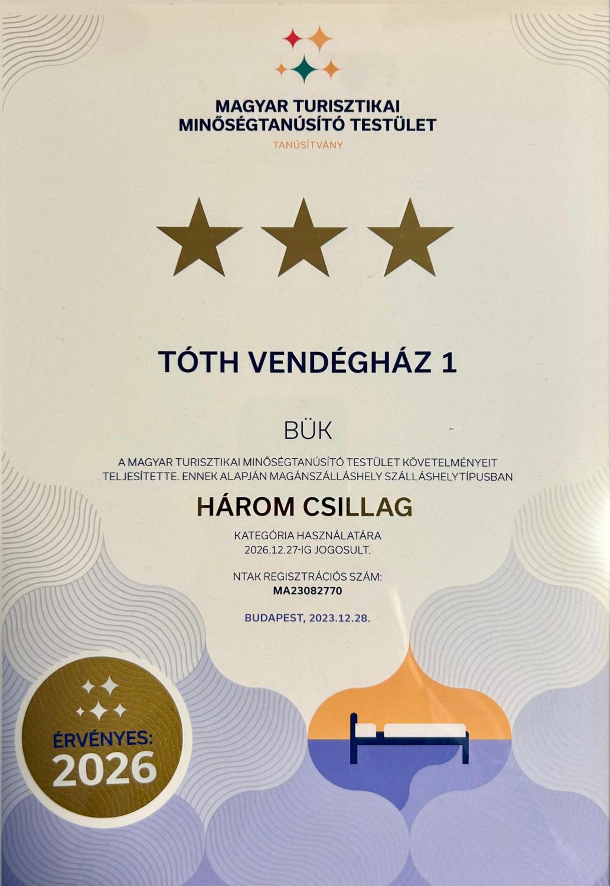 Tóth Vendégház