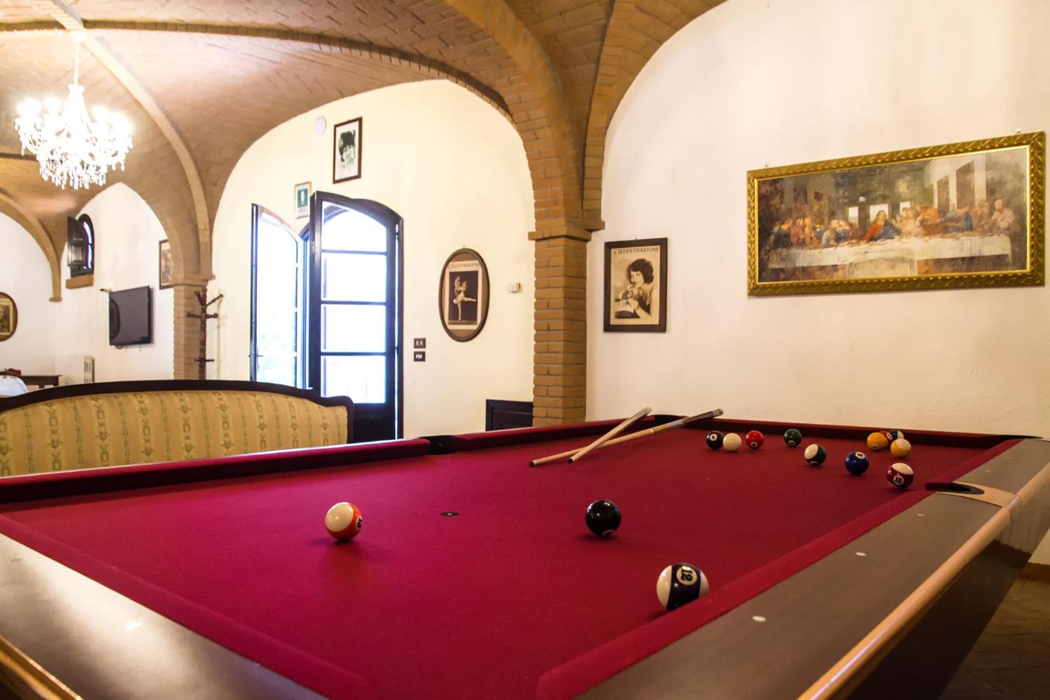 Villa Cresci con piscina Tuscan villa with pool near Sassetta thermal baths & Bolgheri Wine Route view 5