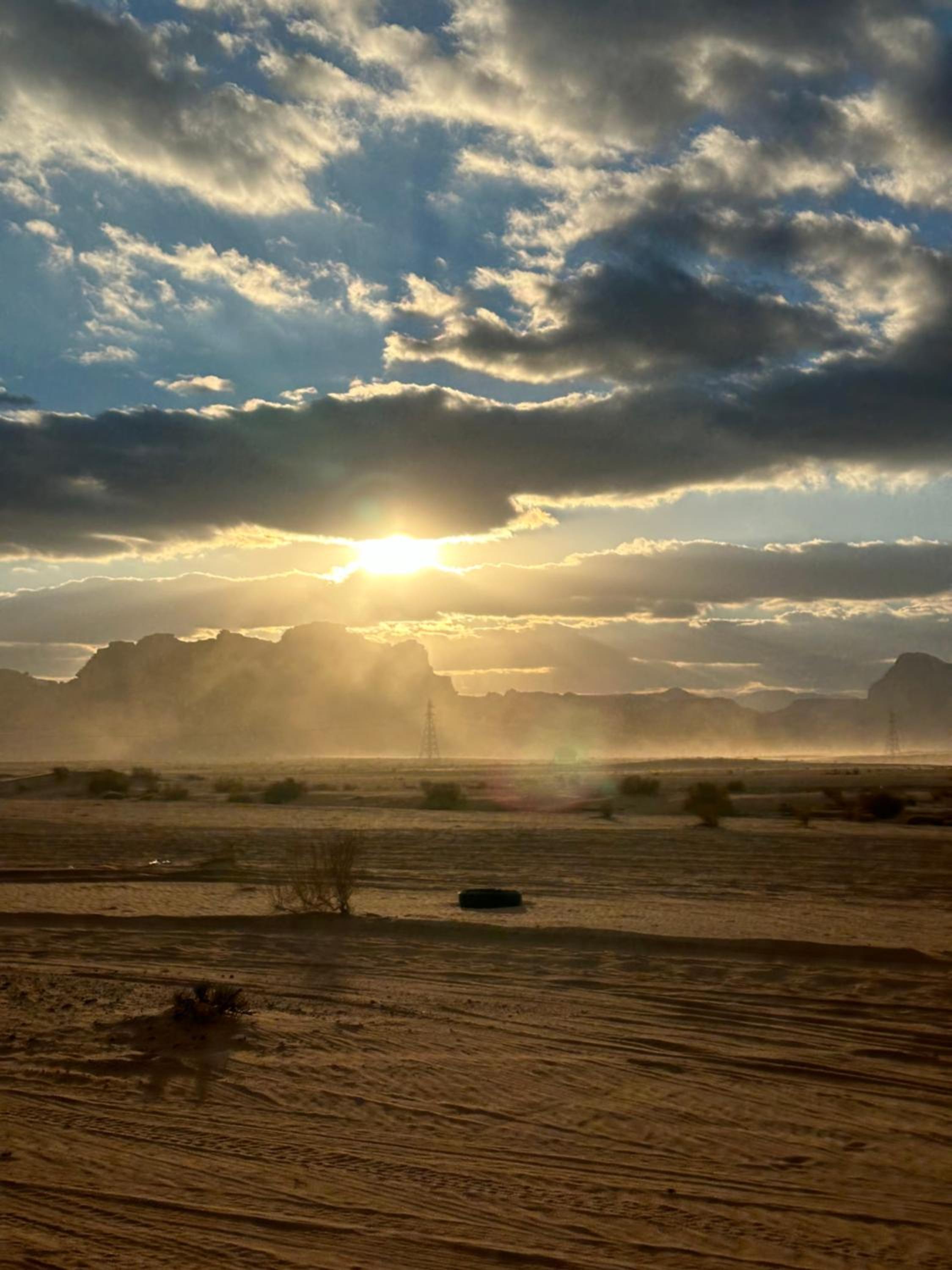 Red sand camp view 4