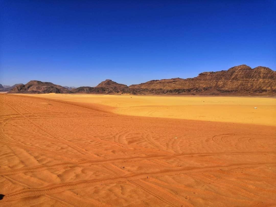 Red sand camp view 2