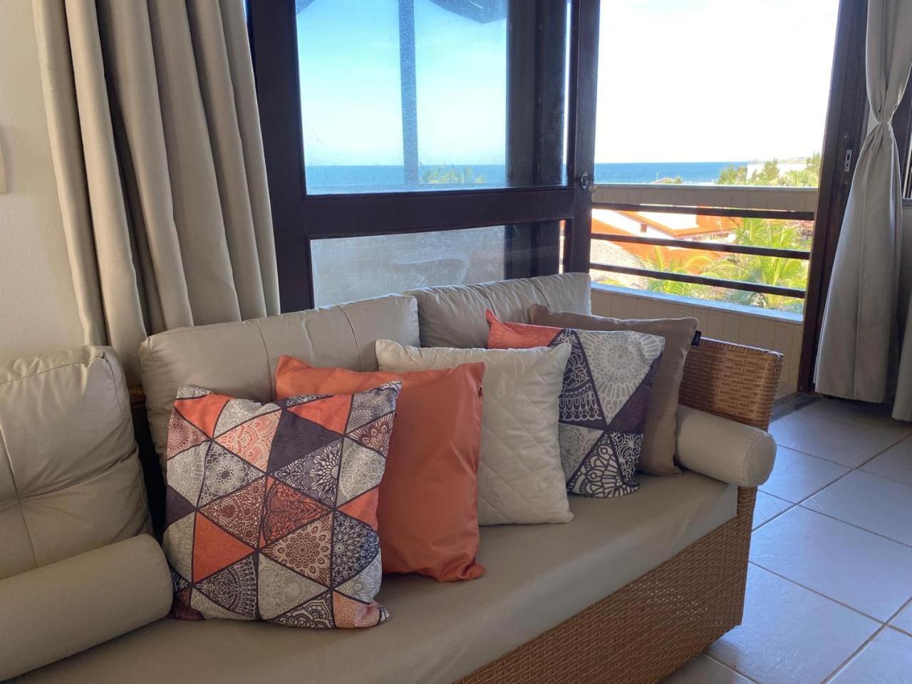 Flat Malua - Apartamento Pé Na Areia Com Vista Mar Taíba-CE