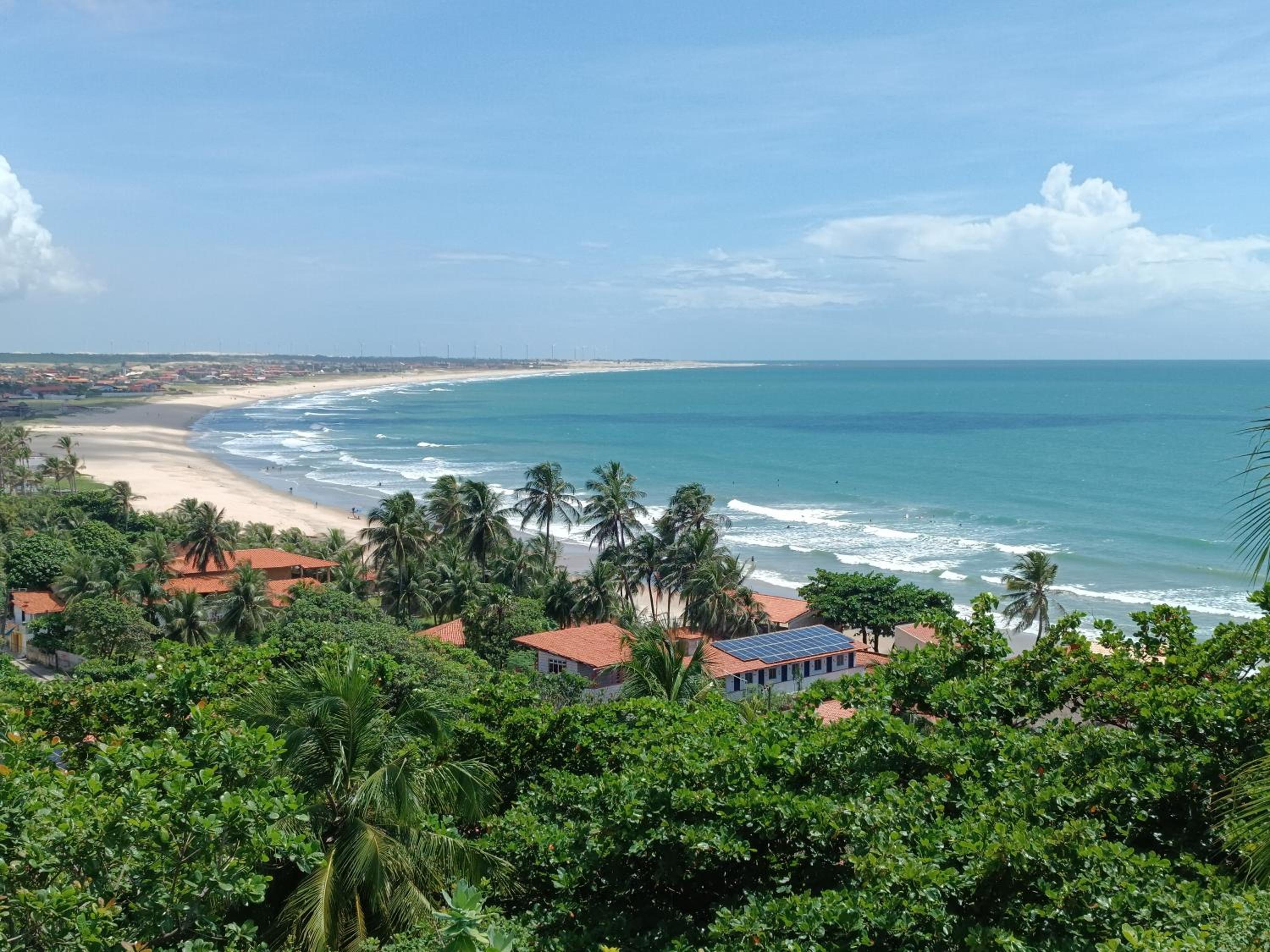 Flat Malua - Apartamento Pé Na Areia Com Vista Mar Taíba-CE