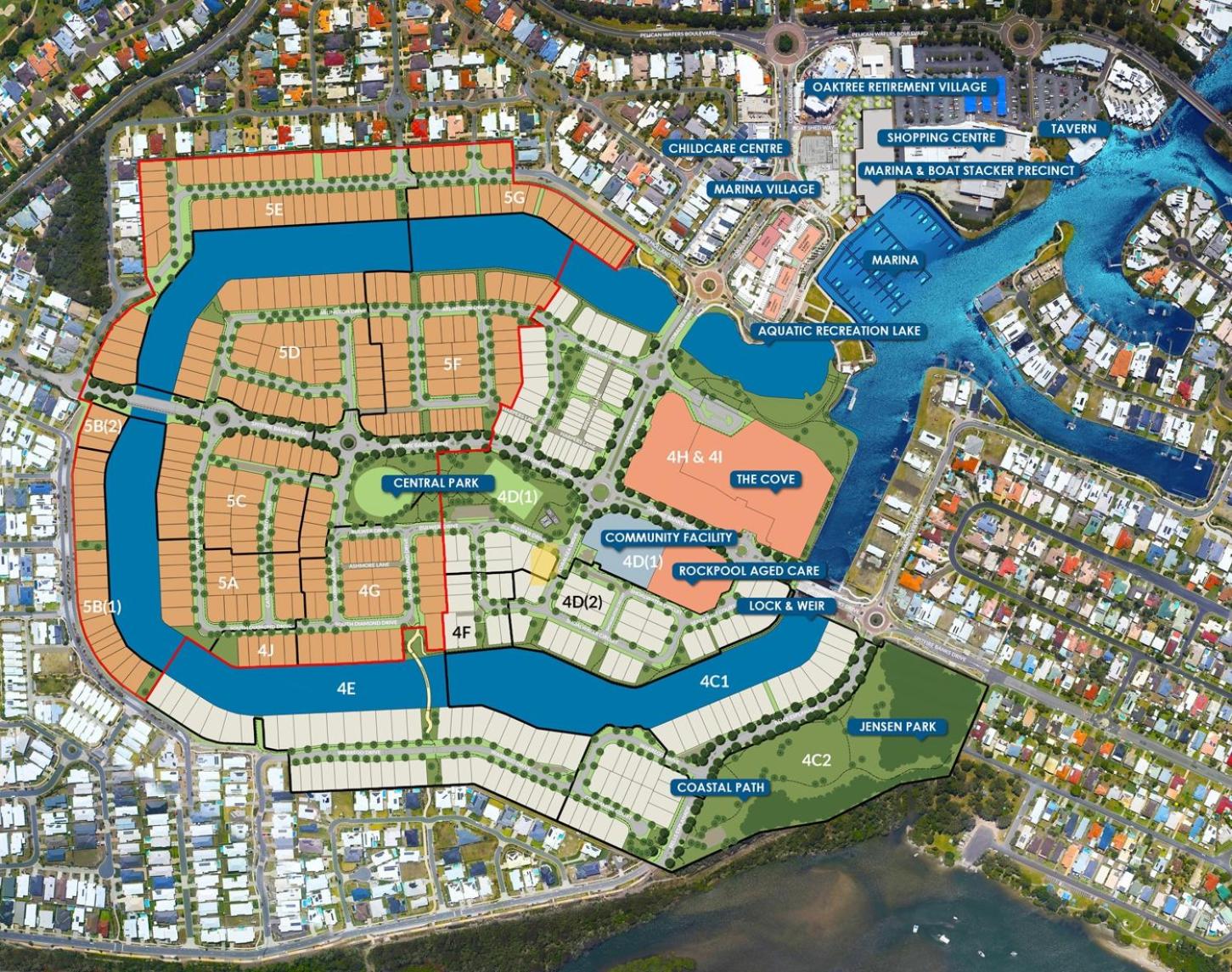 Marina-Side Living, Walk to Cafes, Parks & Water - Kids love the Pool