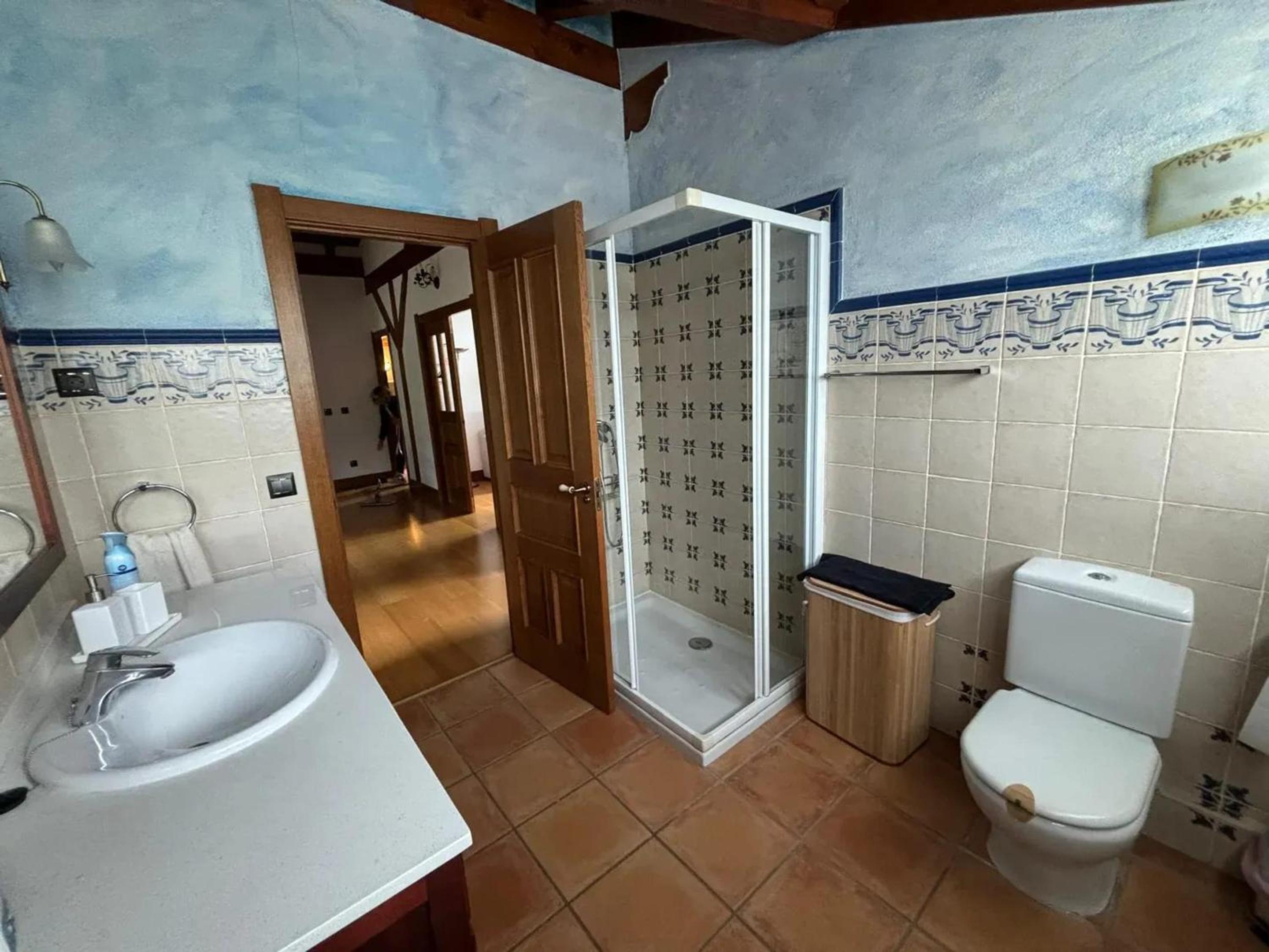 Spacious villa in Bizkaia with private pool and fireplace