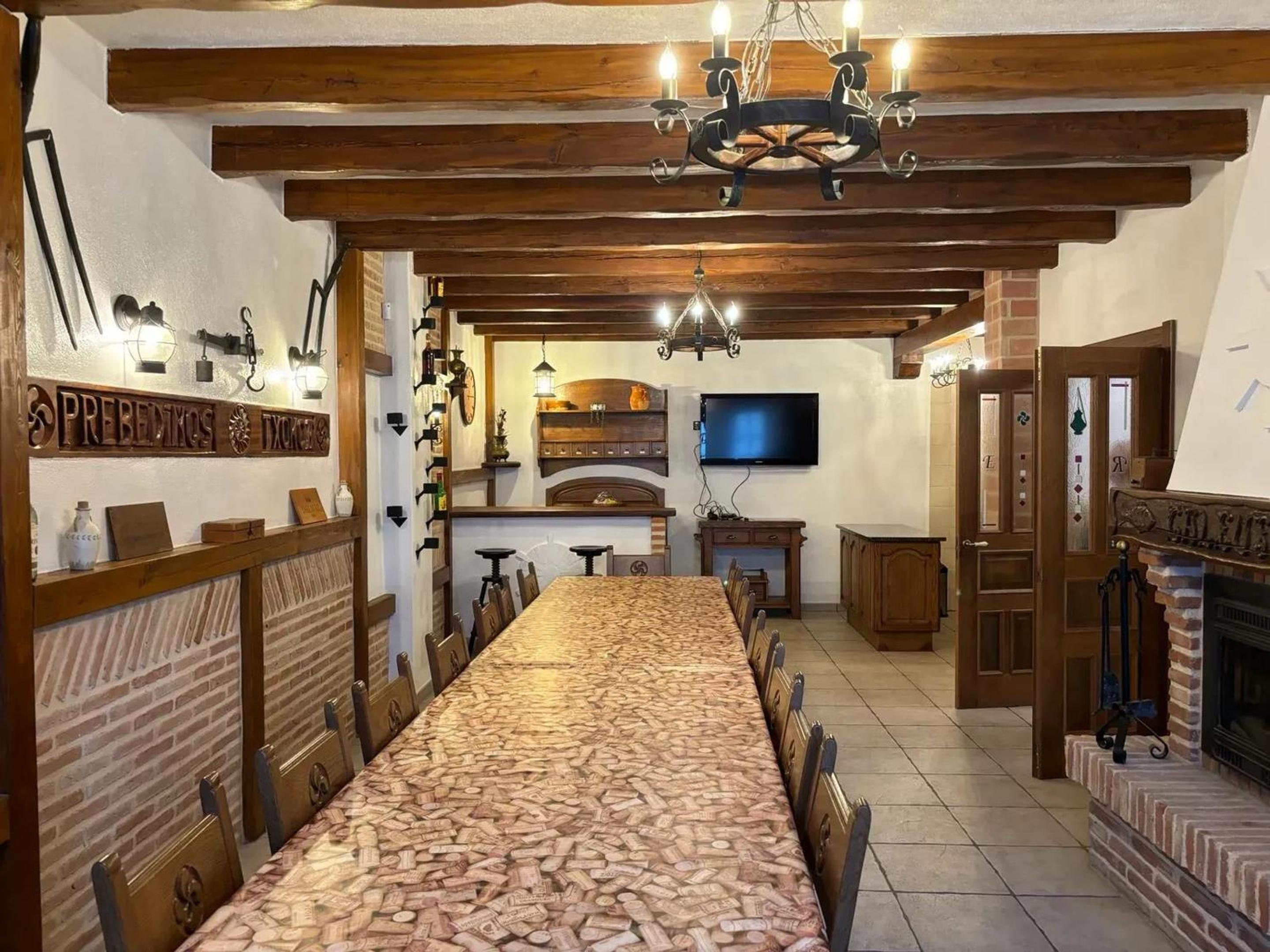 Spacious villa in Bizkaia with private pool and fireplace