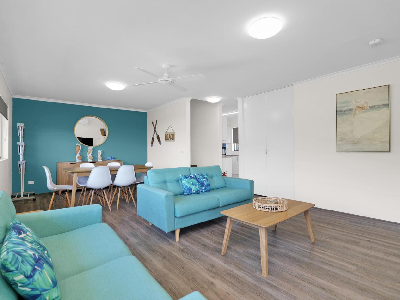 Brontilly at the point Beach front unit perfect for families with Free WiFi