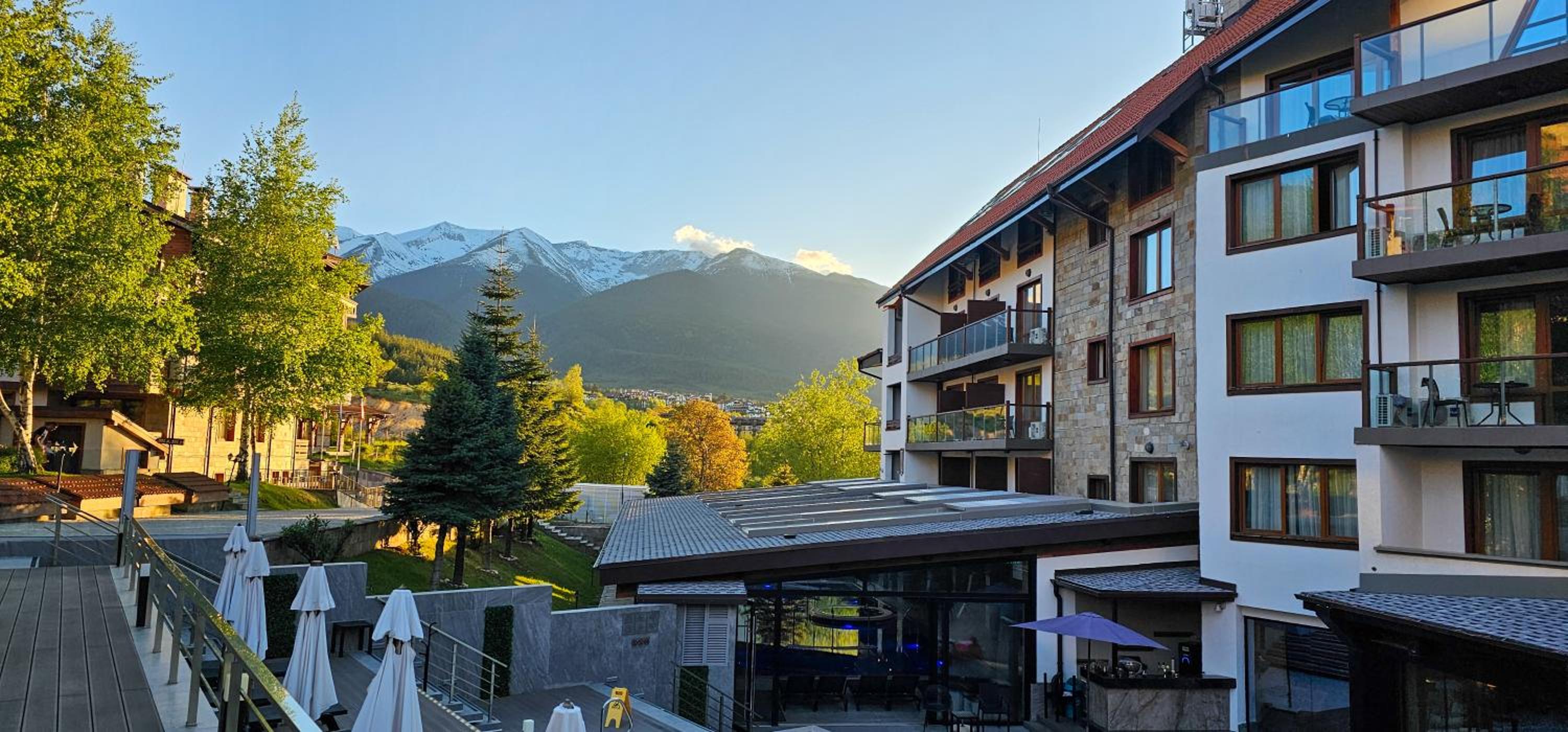 Studio with balcony, mountain view, 4* SPA Resort, Bansko