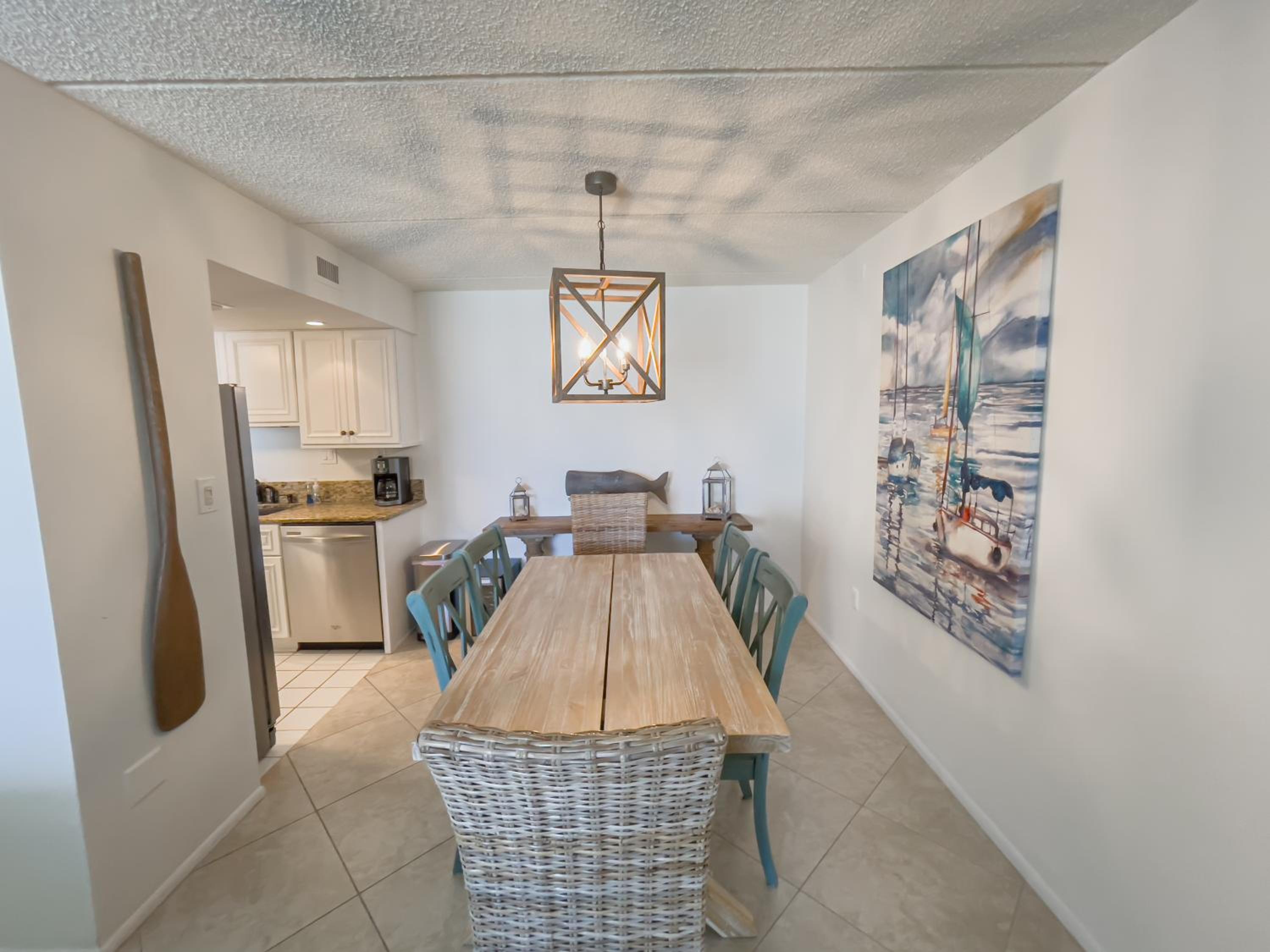 Coastal condo with beachfront views and pool access!