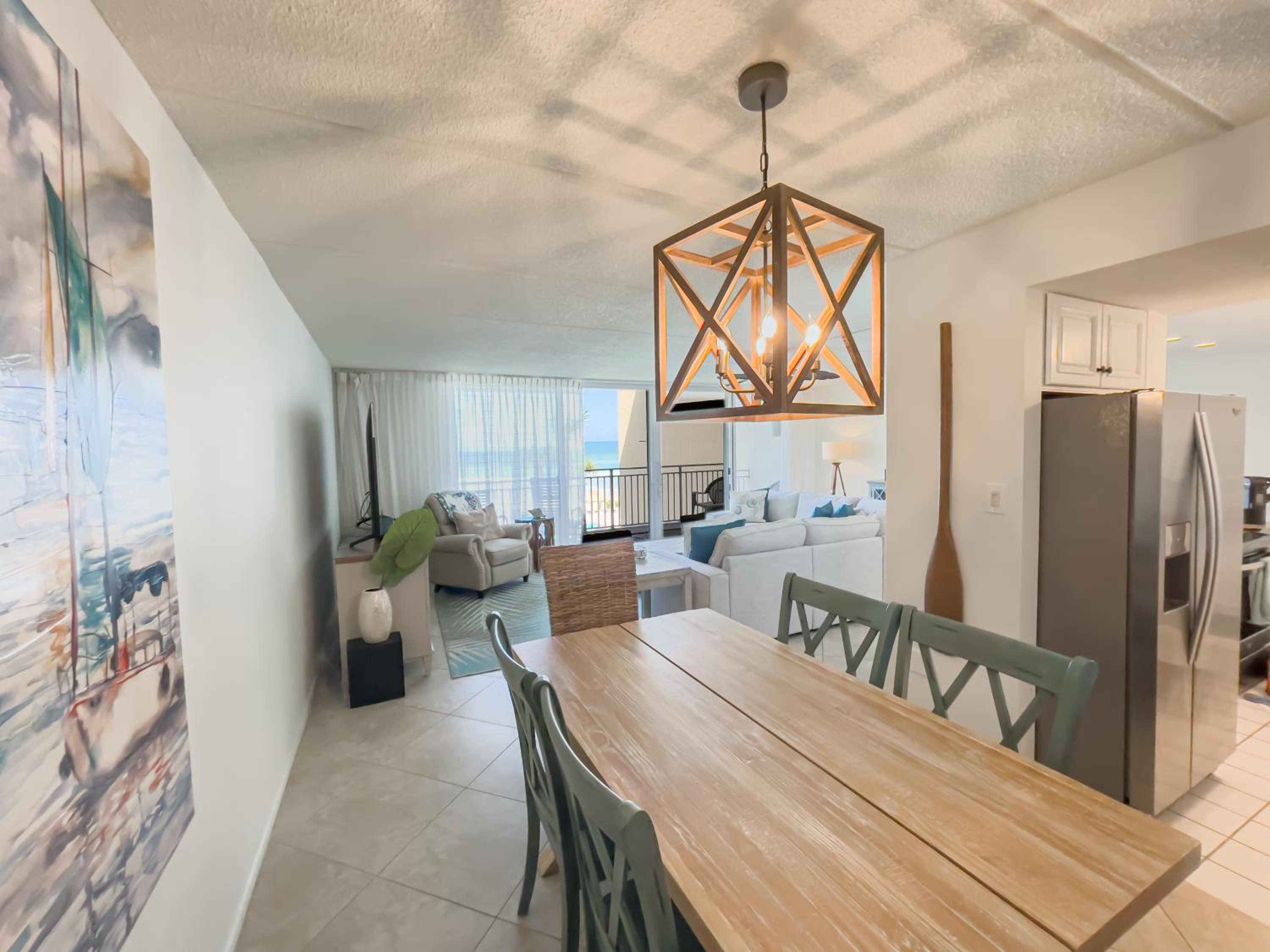 Coastal condo with beachfront views and pool access!