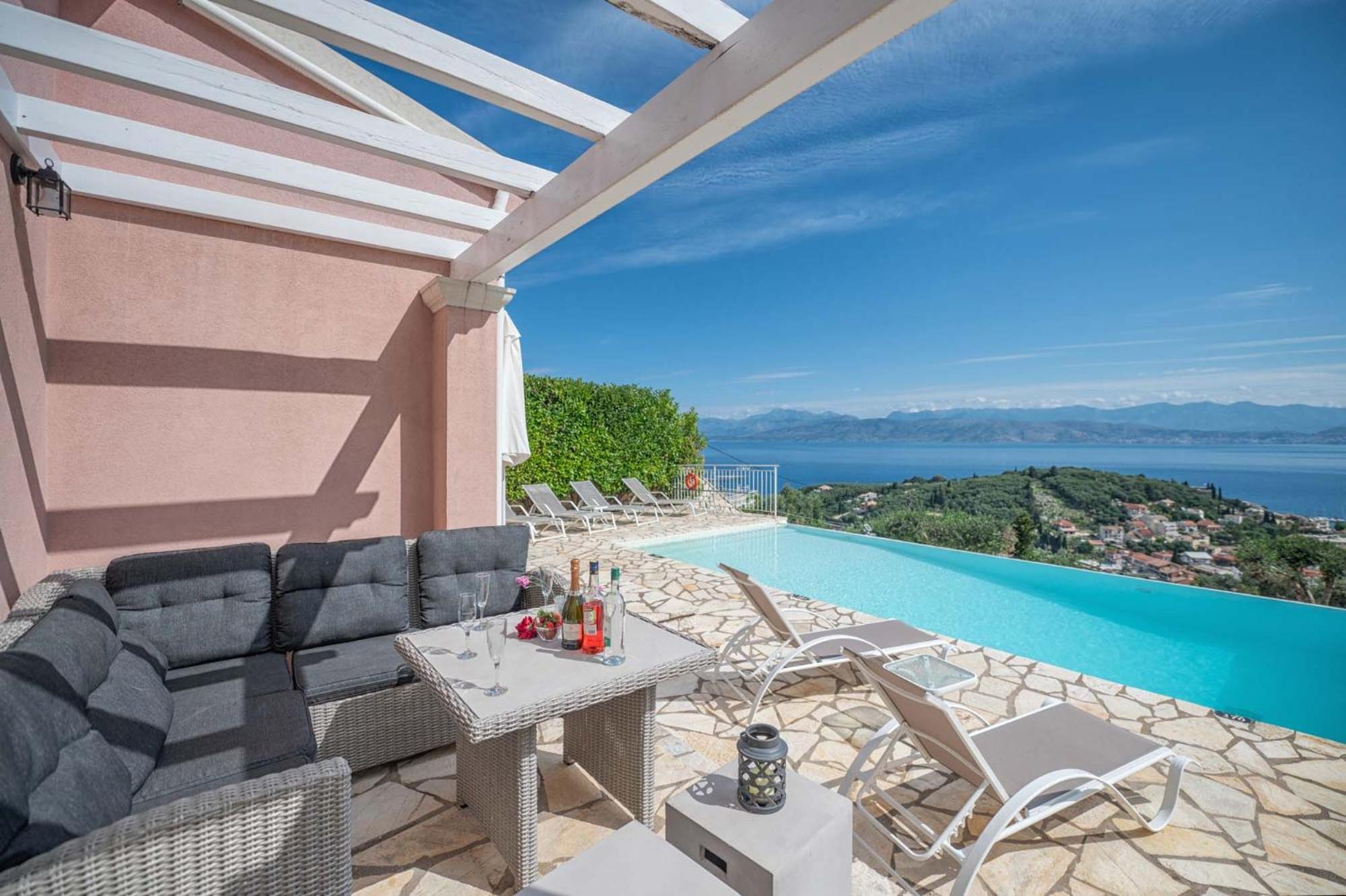 Villa Malva -Kassiopi View -Breathtaking Views view 4