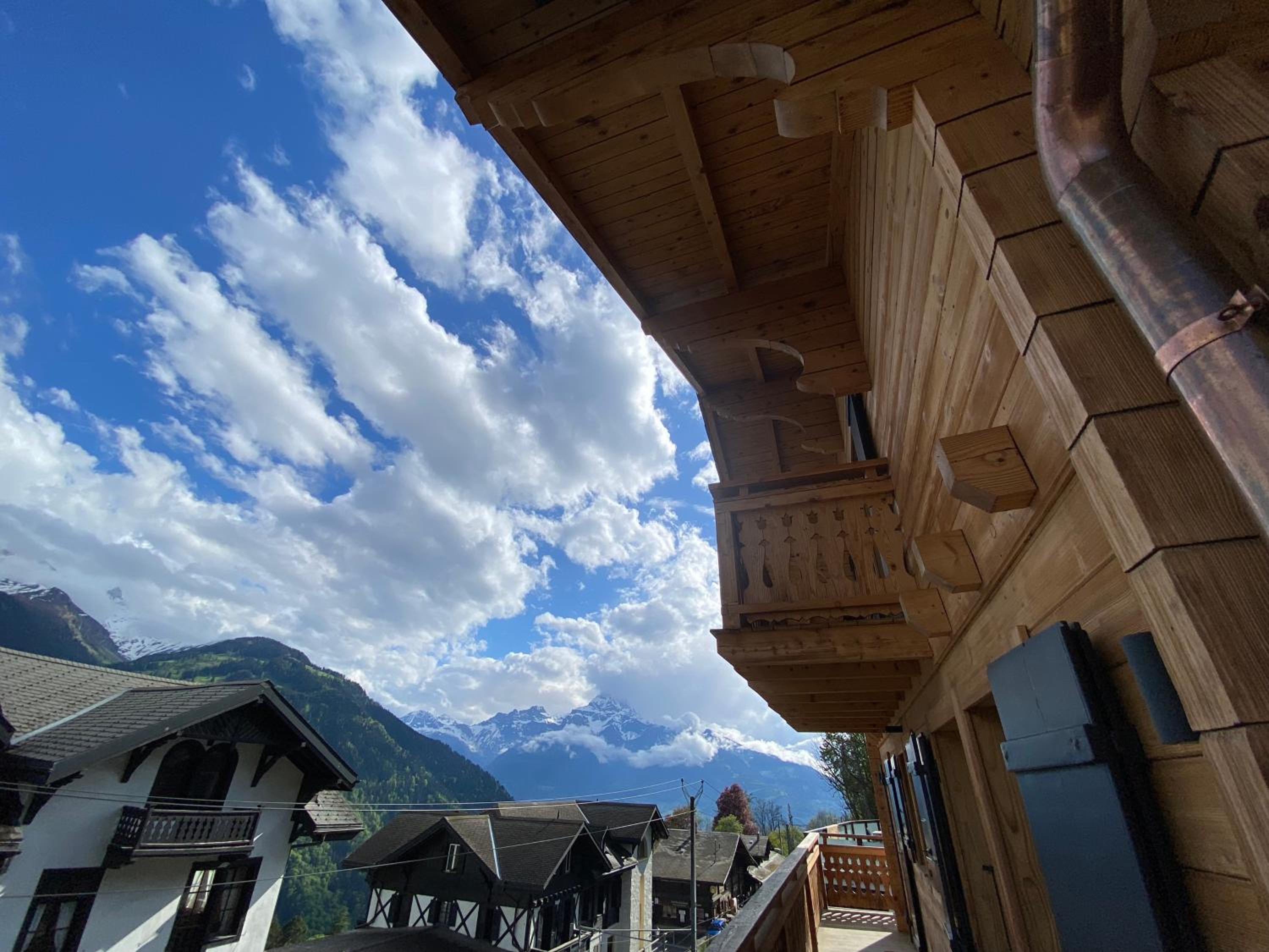 Chalet L'Adret, 3,5 pièces dans les combles.