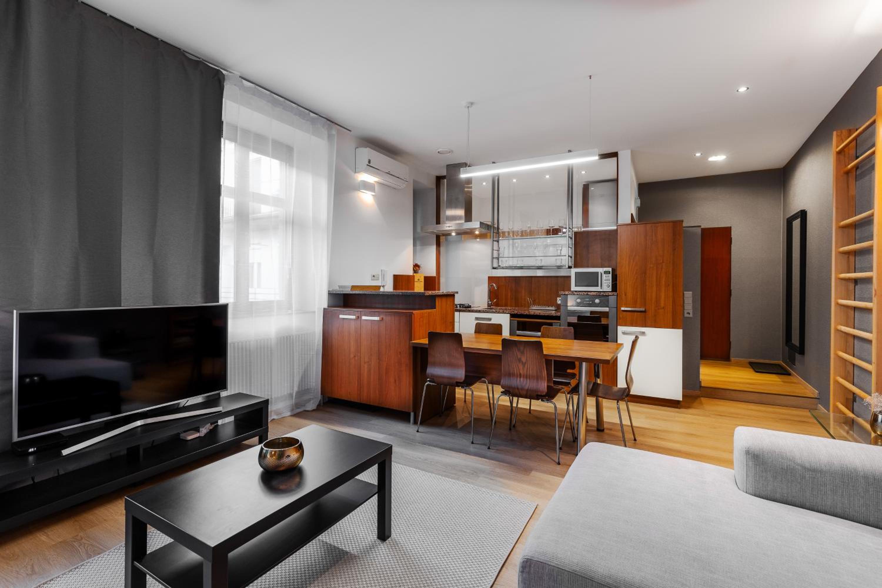 Laurinska modern apartment in direct centrum of Bratislava, Air-condition view 4