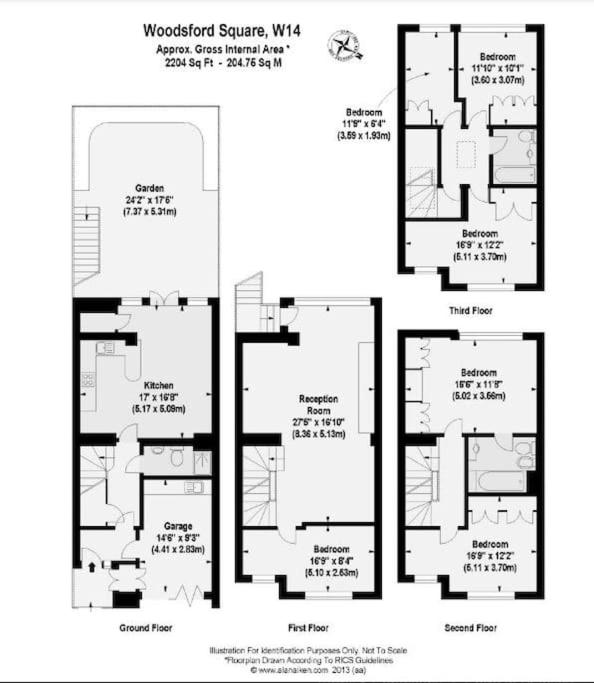 Large 6 bedroom Residence Retreat in Holland Park
