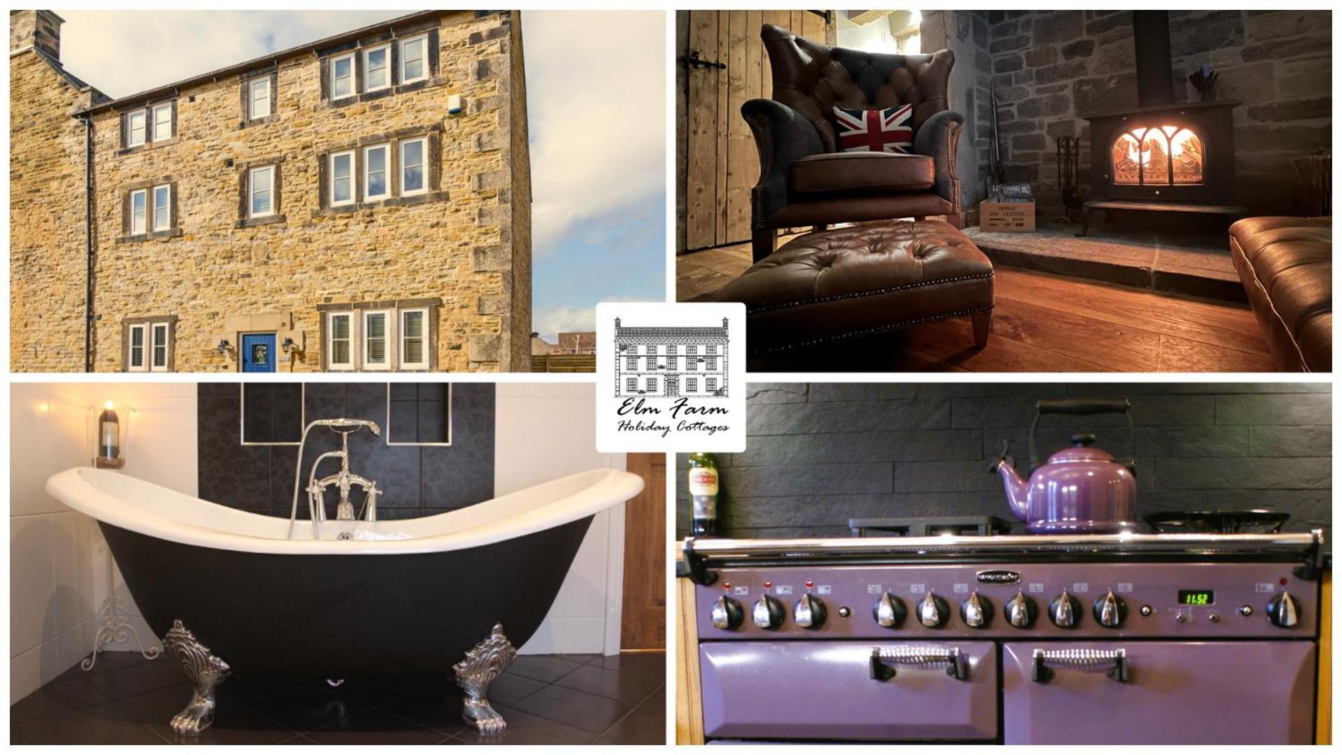 The Lodge Luxury Grade 2 listed house, Hot tub view 3