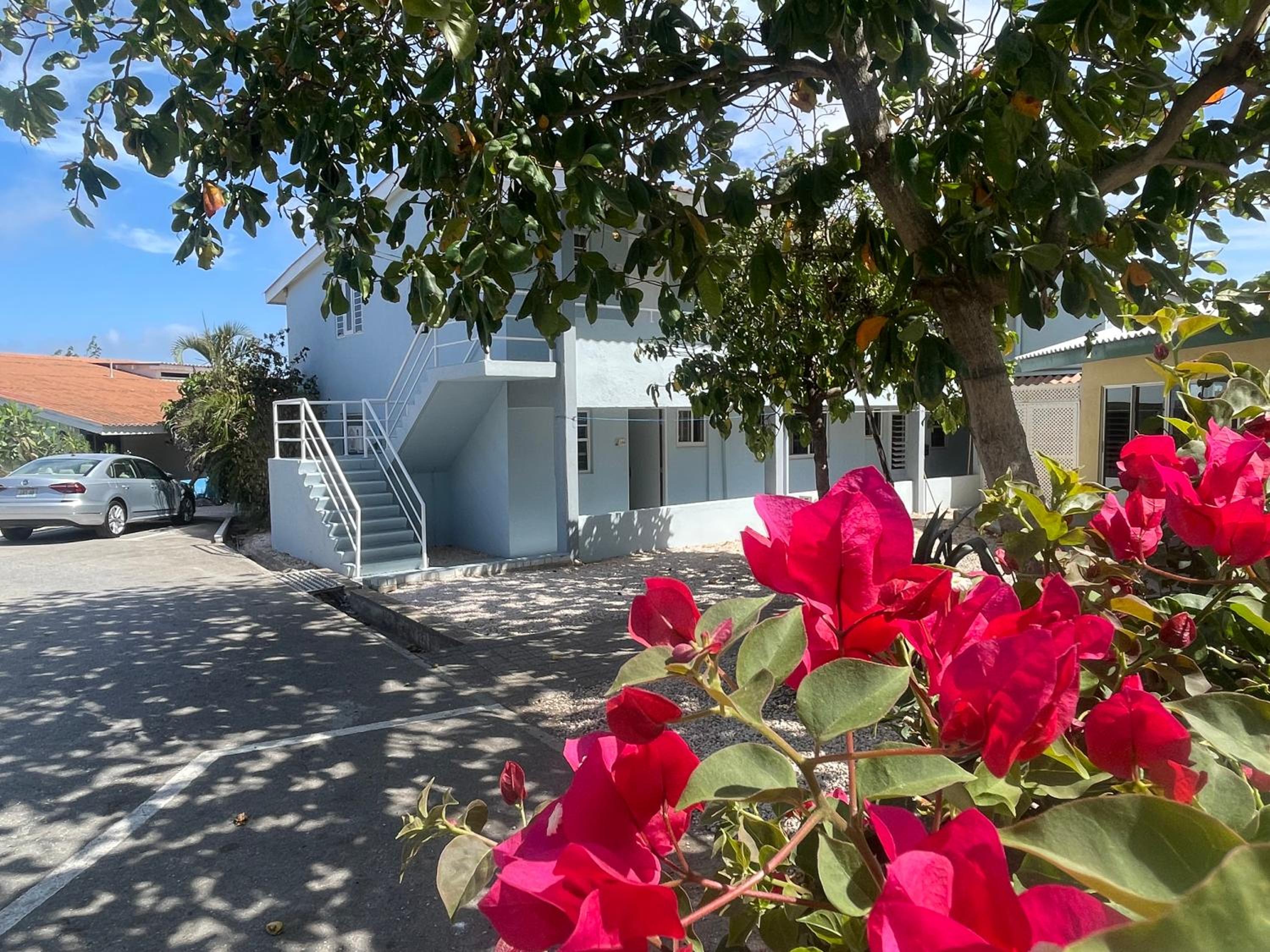 Kas di BaMi A-194 op Seru Coral Resort - Ruim appartement met groot zwembad en tropische tuin